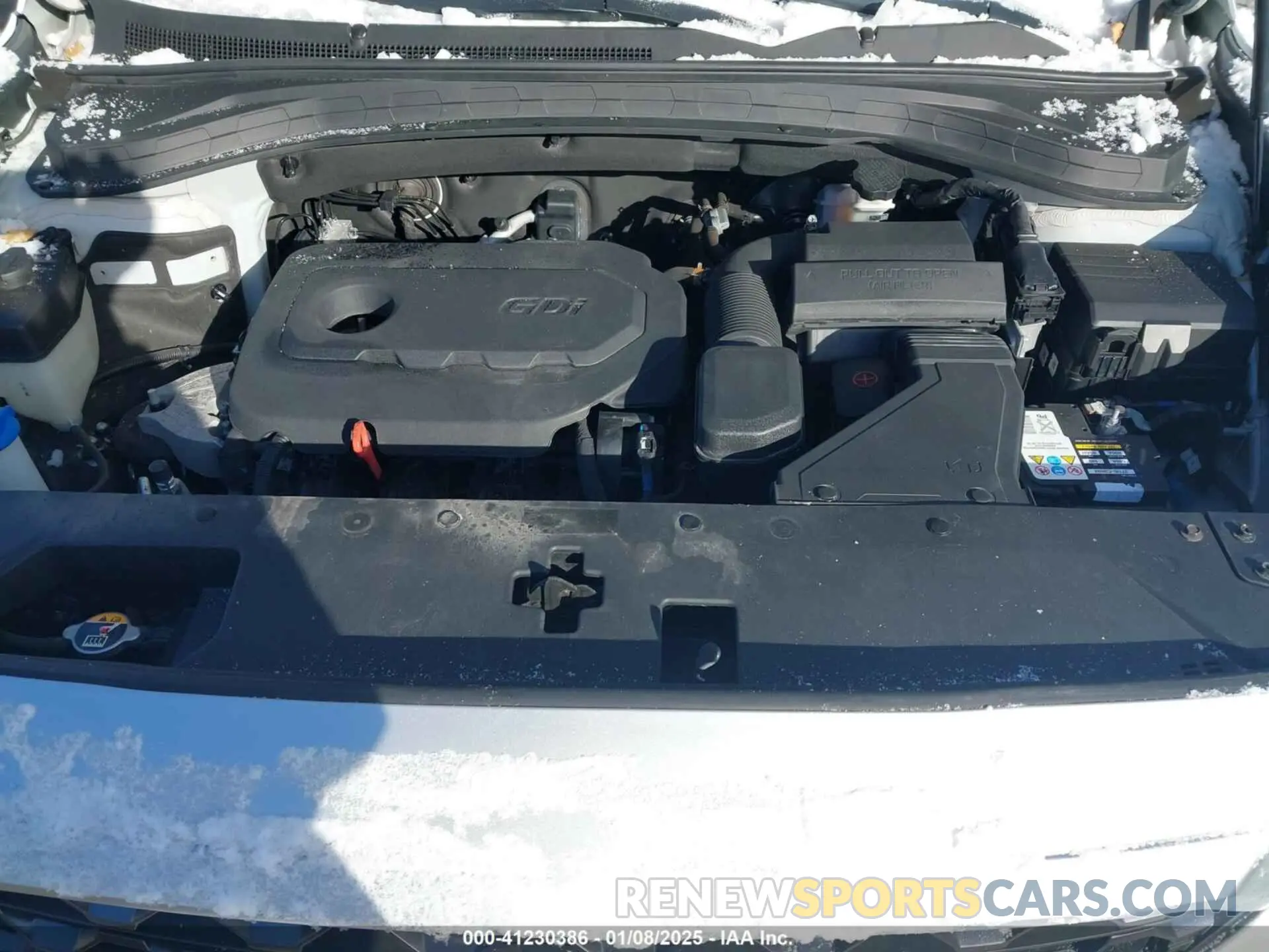 10 fotografías del automóvil dañado 5NMS33AD9KH033746 HYUNDAI SANTA FE 2019