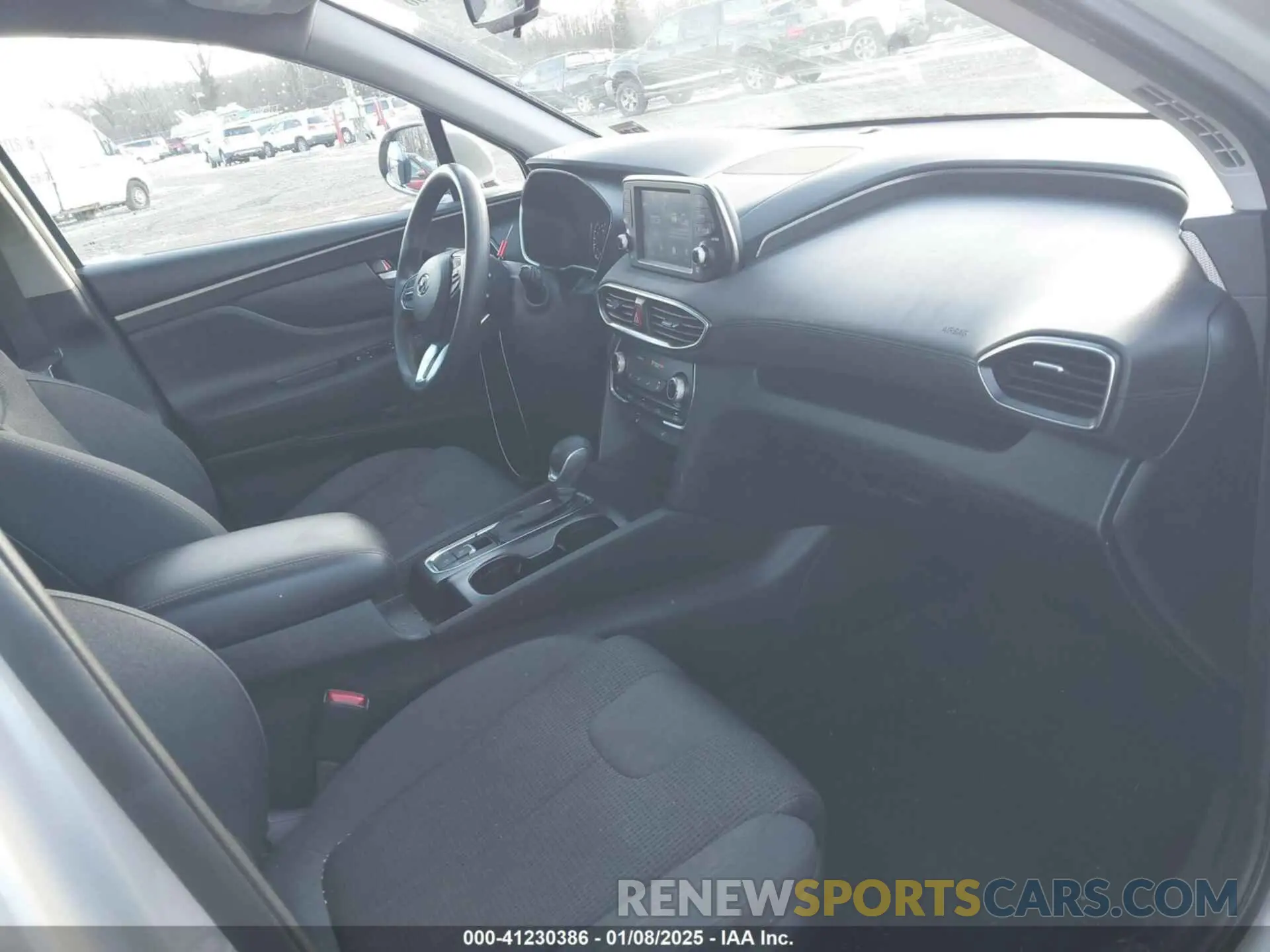 5 fotografías del automóvil dañado 5NMS33AD9KH033746 HYUNDAI SANTA FE 2019