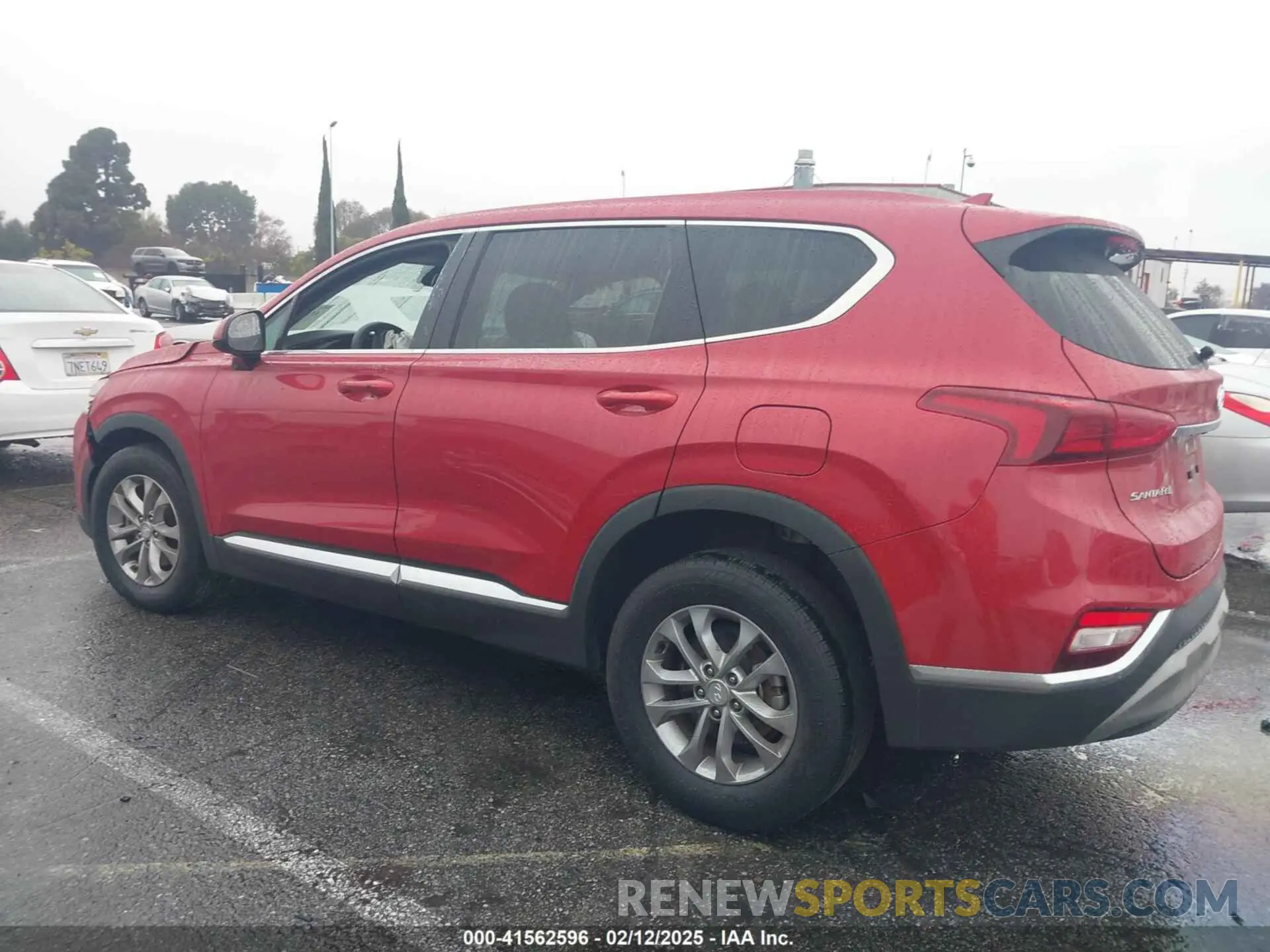 14 fotografías del automóvil dañado 5NMS33ADXKH011139 HYUNDAI SANTA FE 2019