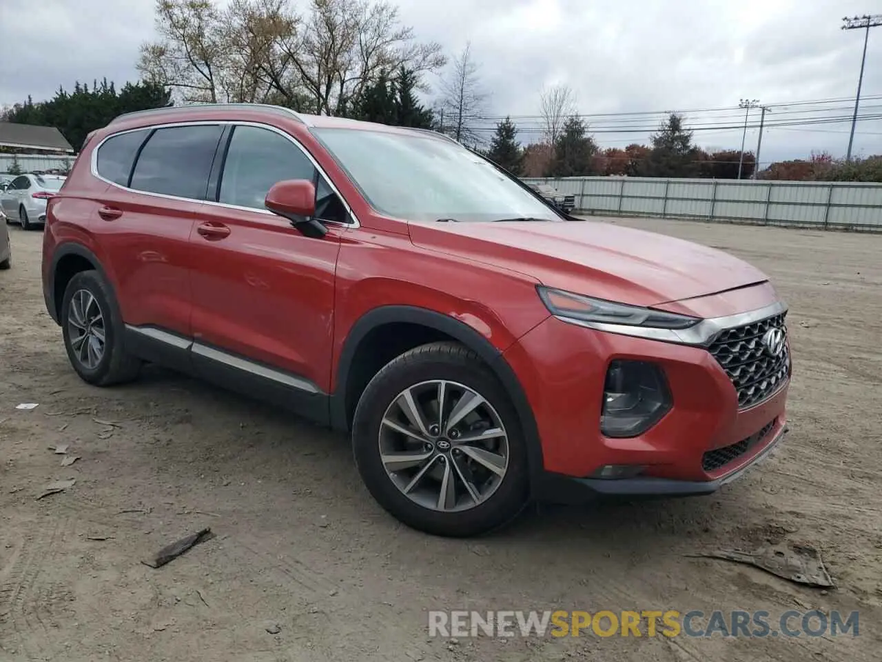 4 fotografías del automóvil dañado 5NMS33ADXKH021346 HYUNDAI SANTA FE 2019
