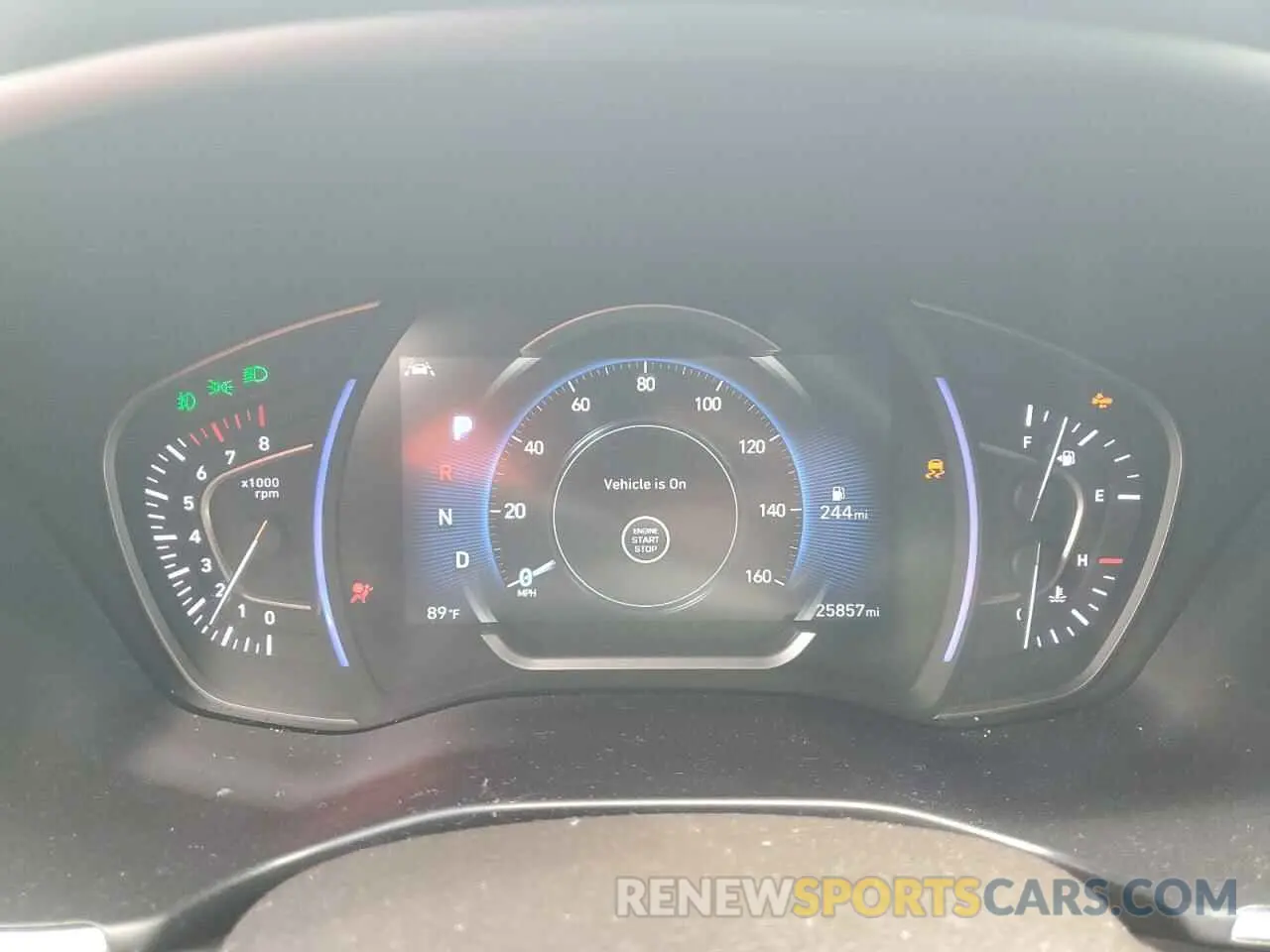 9 fotografías del automóvil dañado 5NMS33ADXKH034243 HYUNDAI SANTA FE 2019