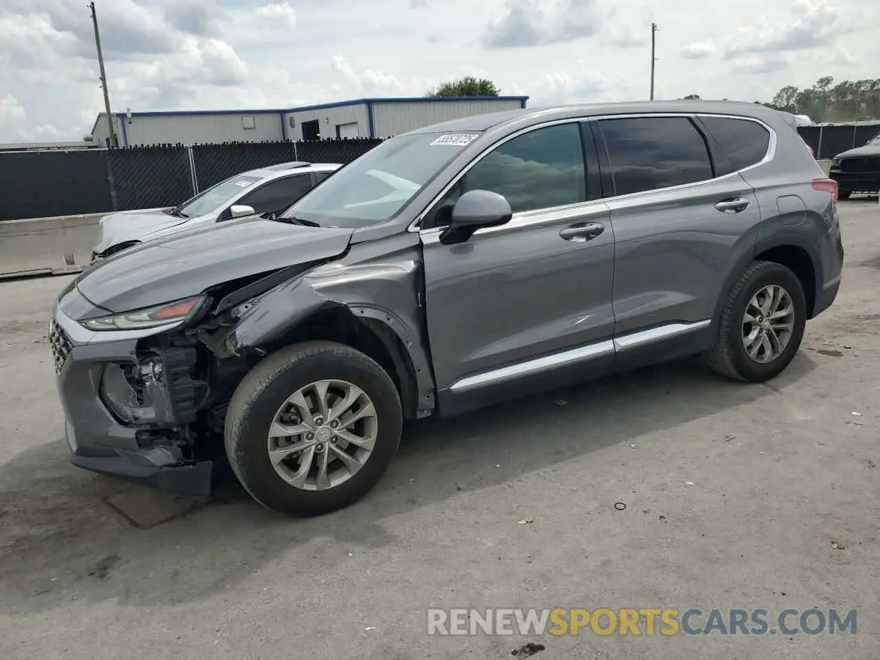 1 fotografías del automóvil dañado 5NMS33ADXKH092904 HYUNDAI SANTA FE 2019