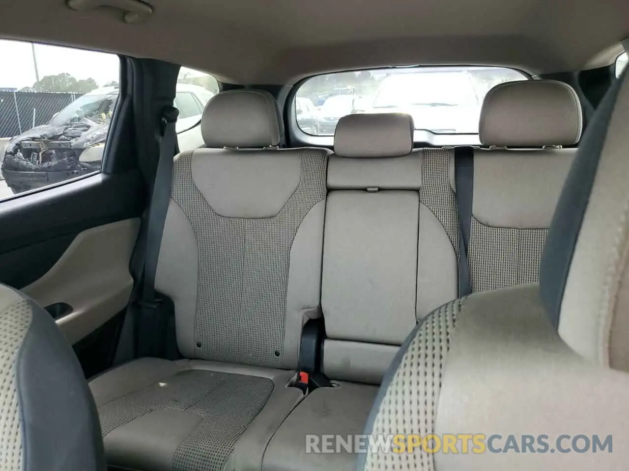 10 fotografías del automóvil dañado 5NMS33ADXKH092904 HYUNDAI SANTA FE 2019