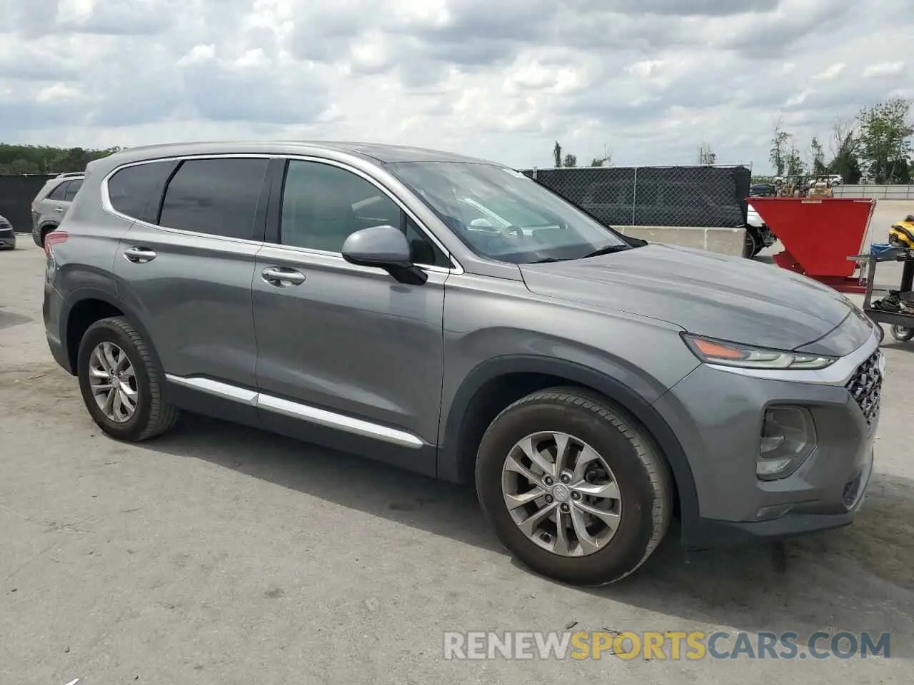 4 fotografías del automóvil dañado 5NMS33ADXKH092904 HYUNDAI SANTA FE 2019