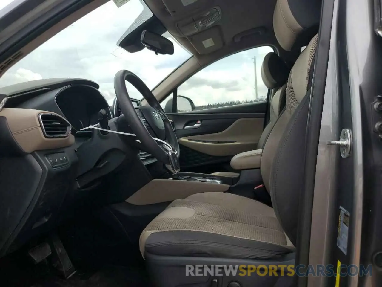 7 fotografías del automóvil dañado 5NMS33ADXKH092904 HYUNDAI SANTA FE 2019