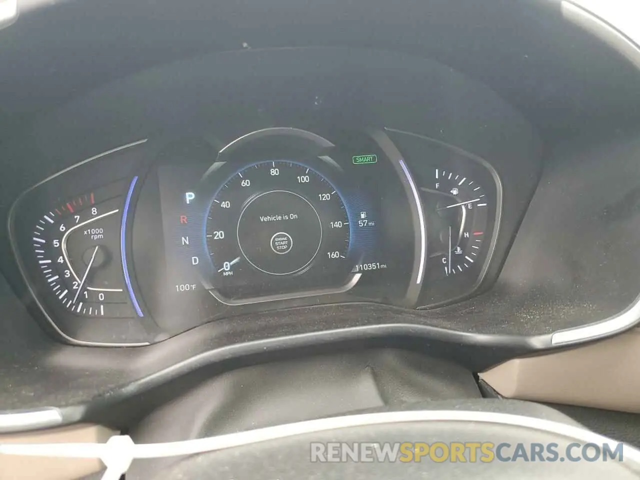 9 fotografías del automóvil dañado 5NMS33ADXKH092904 HYUNDAI SANTA FE 2019