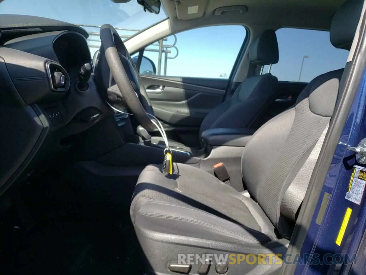 7 fotografías del automóvil dañado 5NMS33ADXKH125867 HYUNDAI SANTA FE 2019