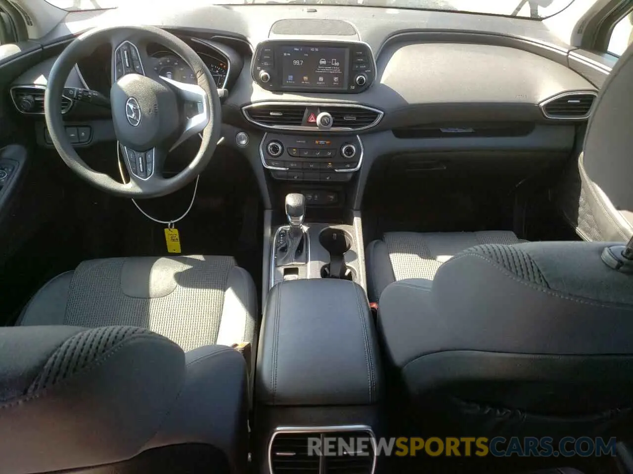 8 fotografías del automóvil dañado 5NMS33ADXKH125867 HYUNDAI SANTA FE 2019