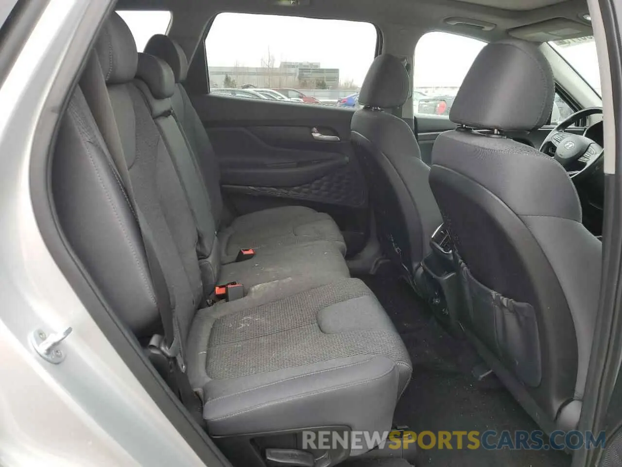 11 fotografías del automóvil dañado 5NMS3CAA0KH093792 HYUNDAI SANTA FE 2019