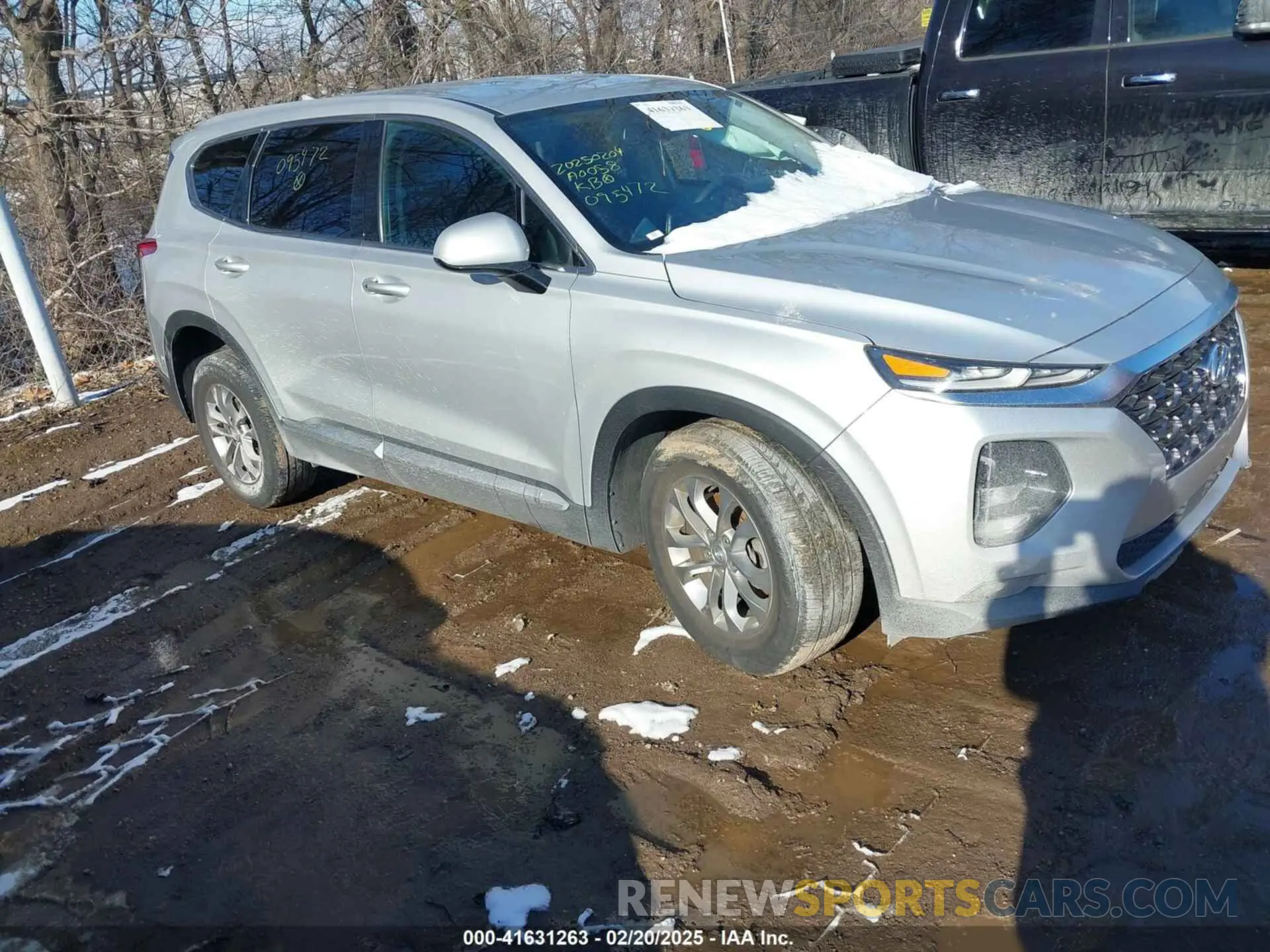 1 fotografías del automóvil dañado 5NMS3CAD0KH095472 HYUNDAI SANTA FE 2019
