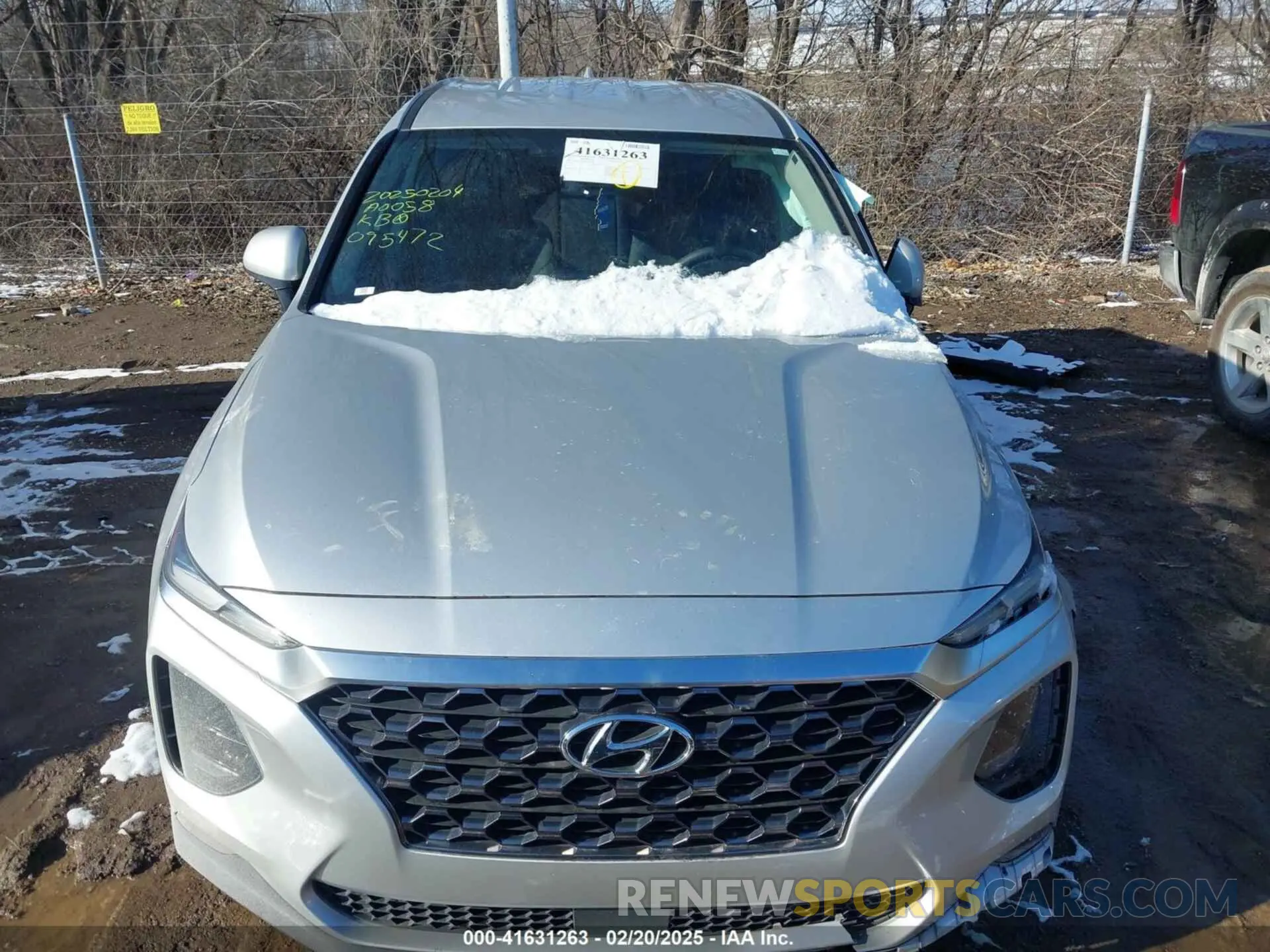 11 fotografías del automóvil dañado 5NMS3CAD0KH095472 HYUNDAI SANTA FE 2019