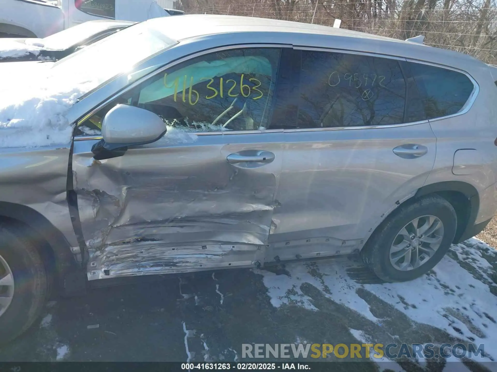 13 fotografías del automóvil dañado 5NMS3CAD0KH095472 HYUNDAI SANTA FE 2019