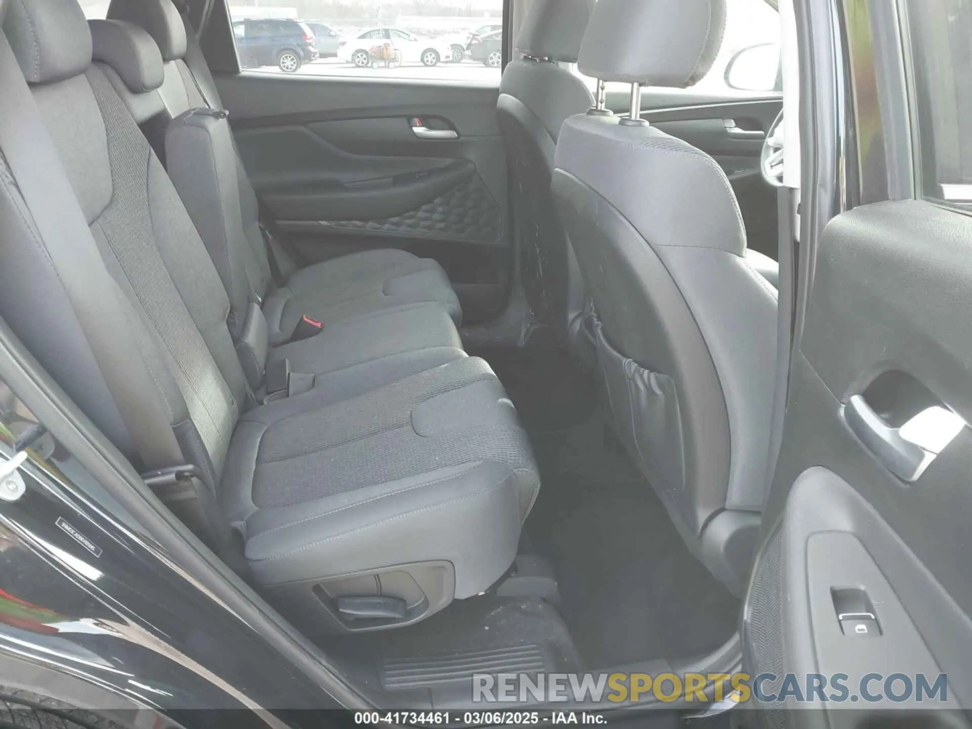 8 fotografías del automóvil dañado 5NMS3CAD0KH105045 HYUNDAI SANTA FE 2019