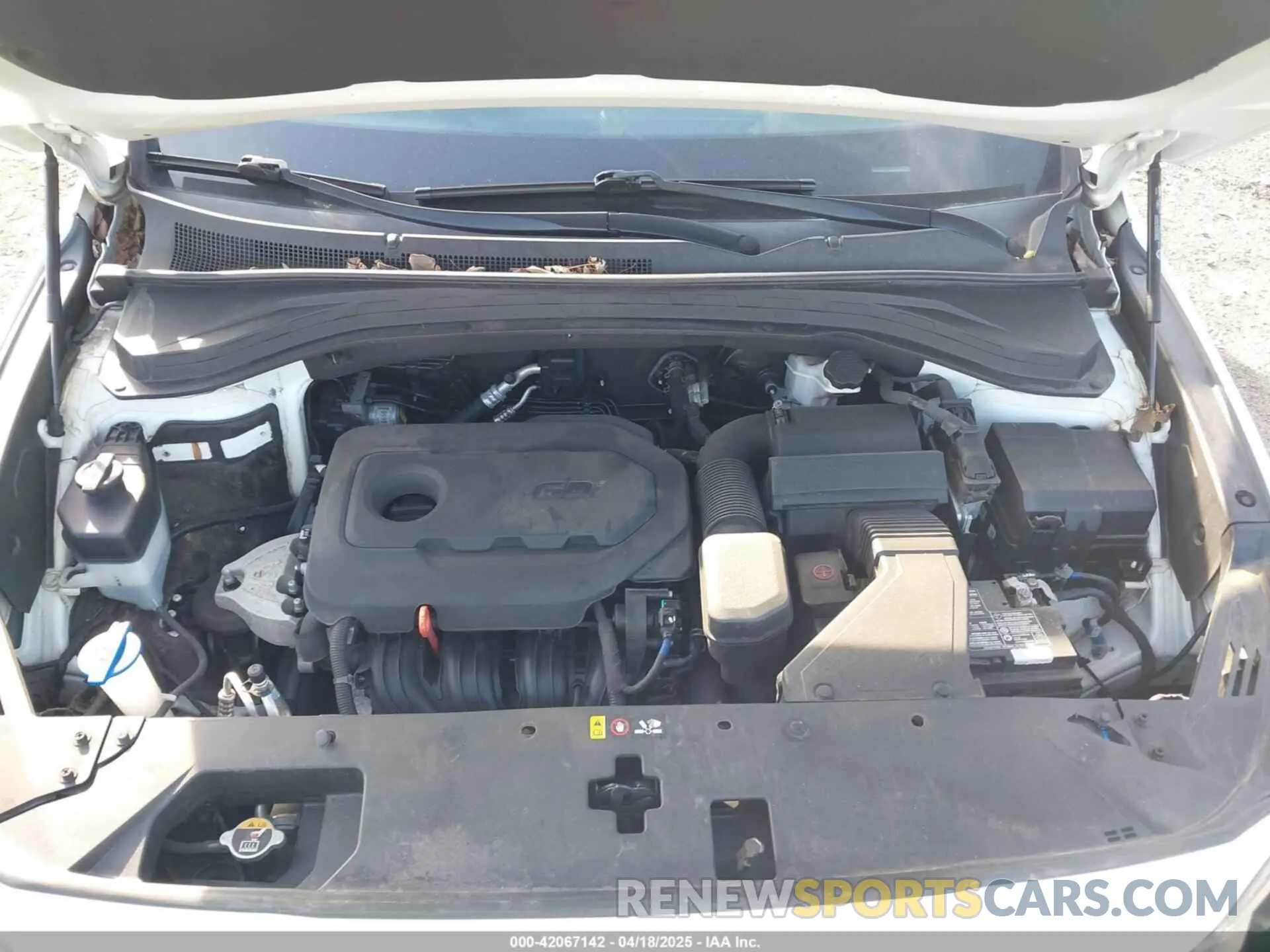 10 fotografías del automóvil dañado 5NMS3CAD2KH130366 HYUNDAI SANTA FE 2019