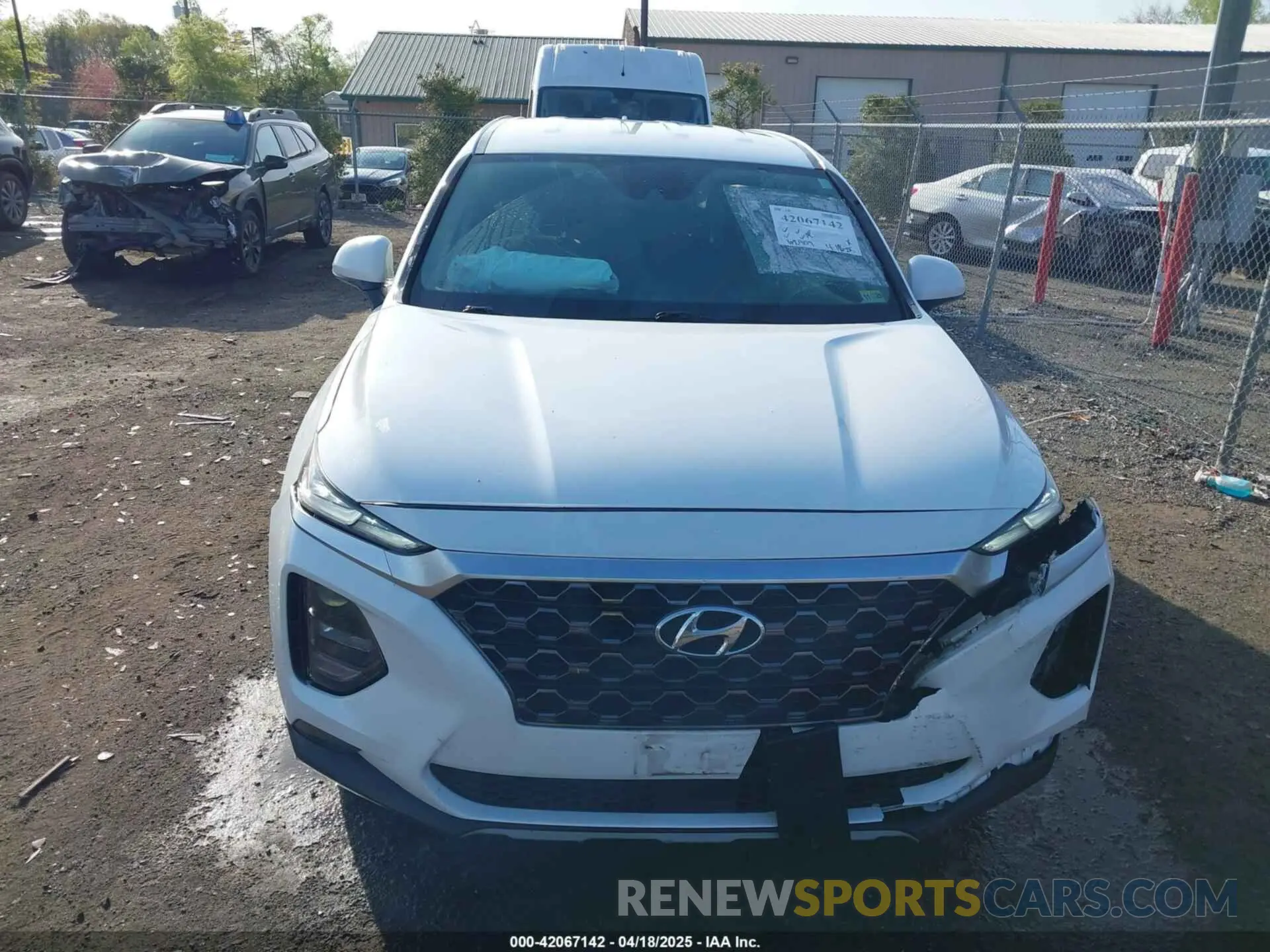 13 fotografías del automóvil dañado 5NMS3CAD2KH130366 HYUNDAI SANTA FE 2019