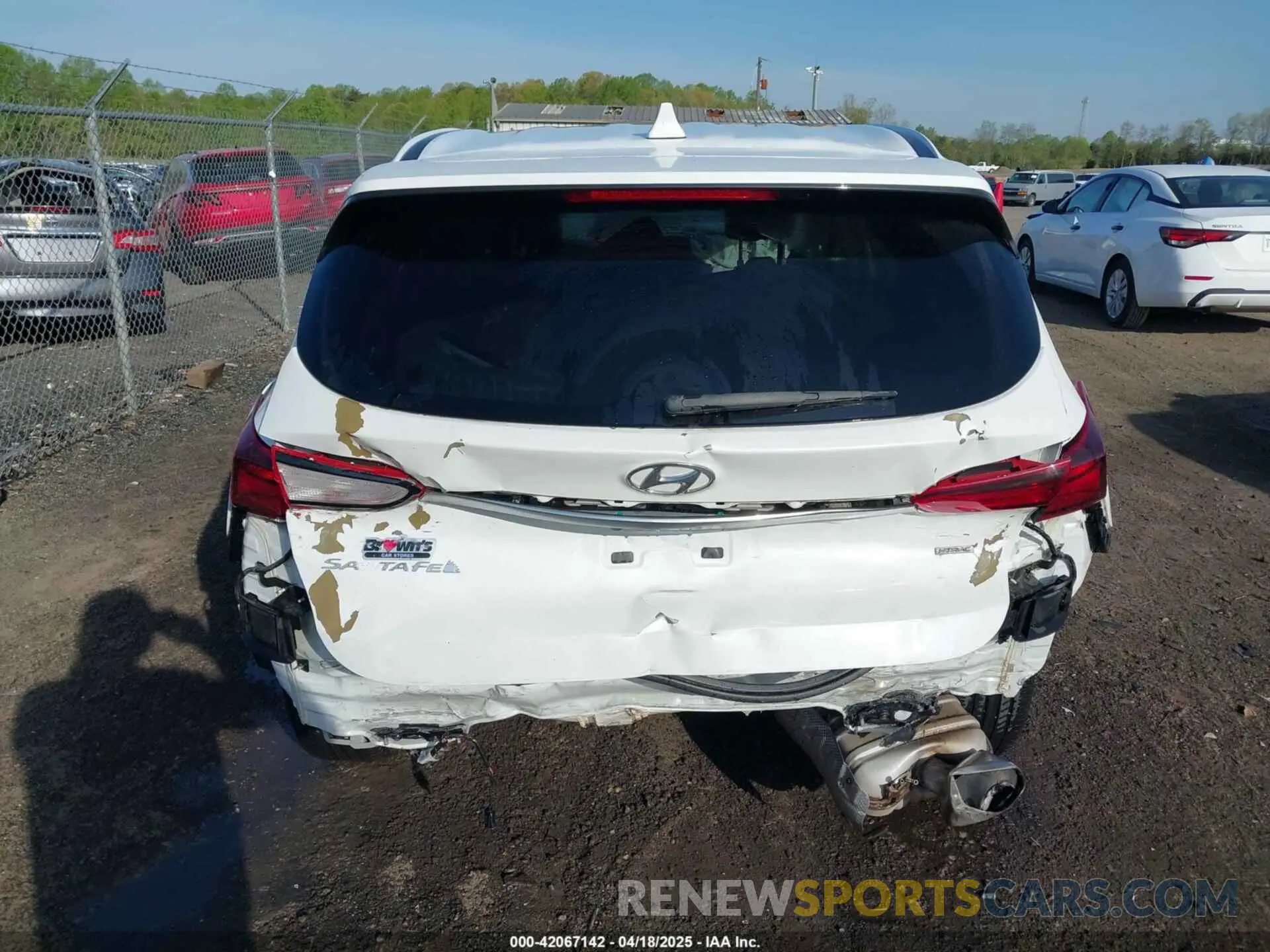17 fotografías del automóvil dañado 5NMS3CAD2KH130366 HYUNDAI SANTA FE 2019