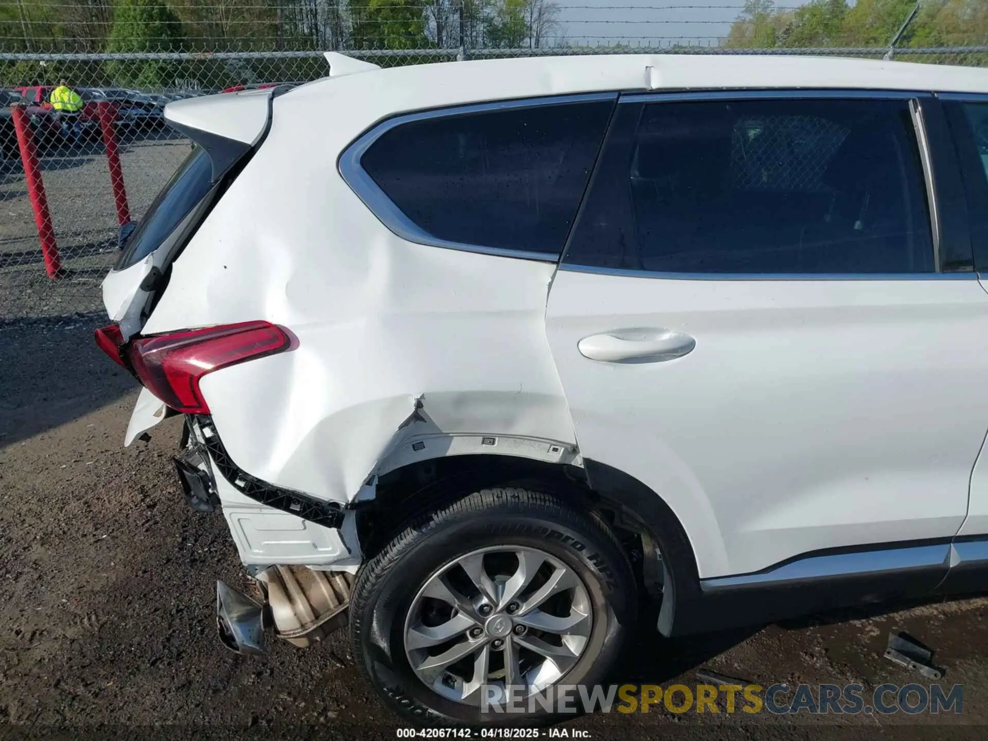21 fotografías del automóvil dañado 5NMS3CAD2KH130366 HYUNDAI SANTA FE 2019