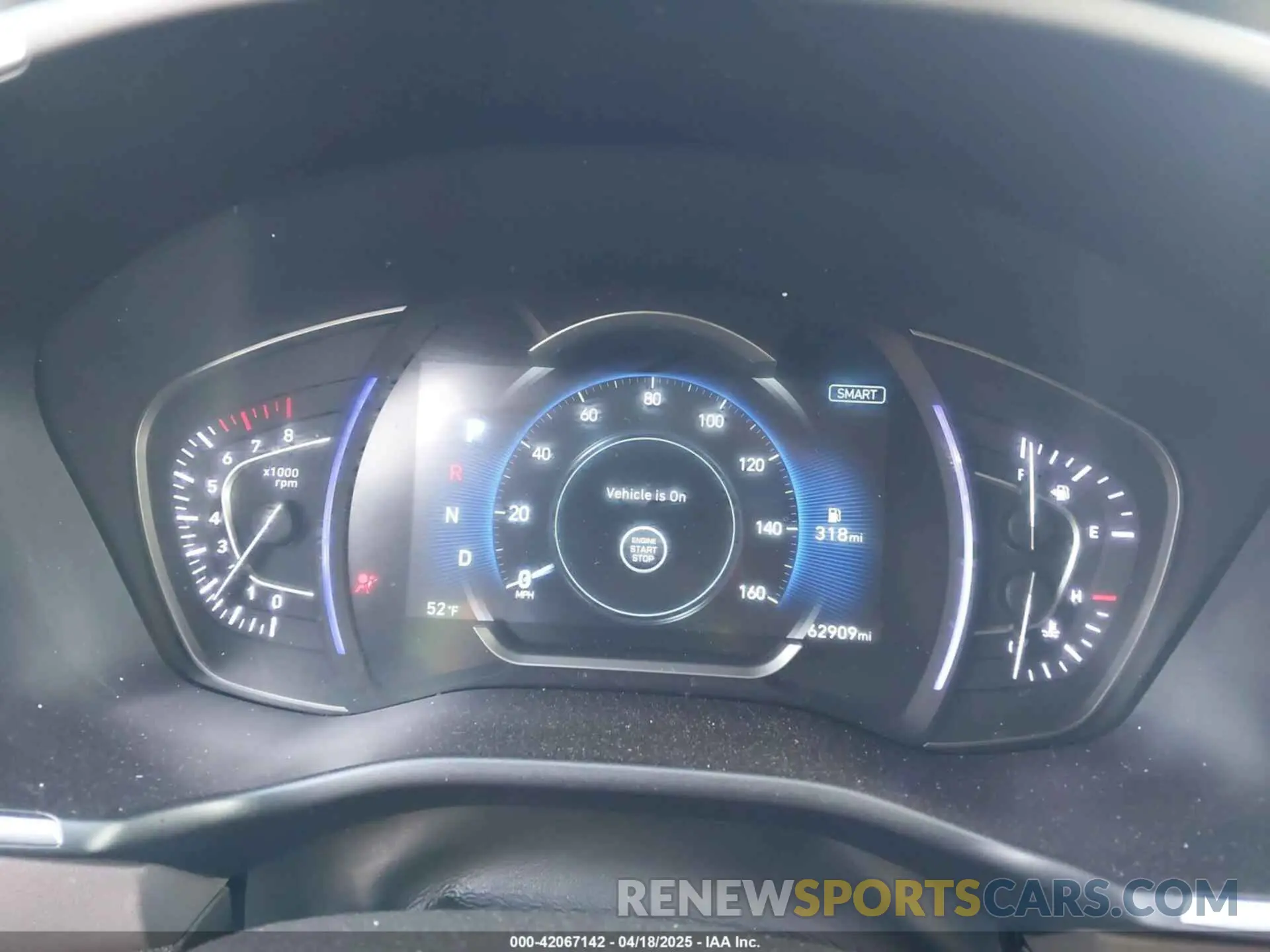 7 fotografías del automóvil dañado 5NMS3CAD2KH130366 HYUNDAI SANTA FE 2019