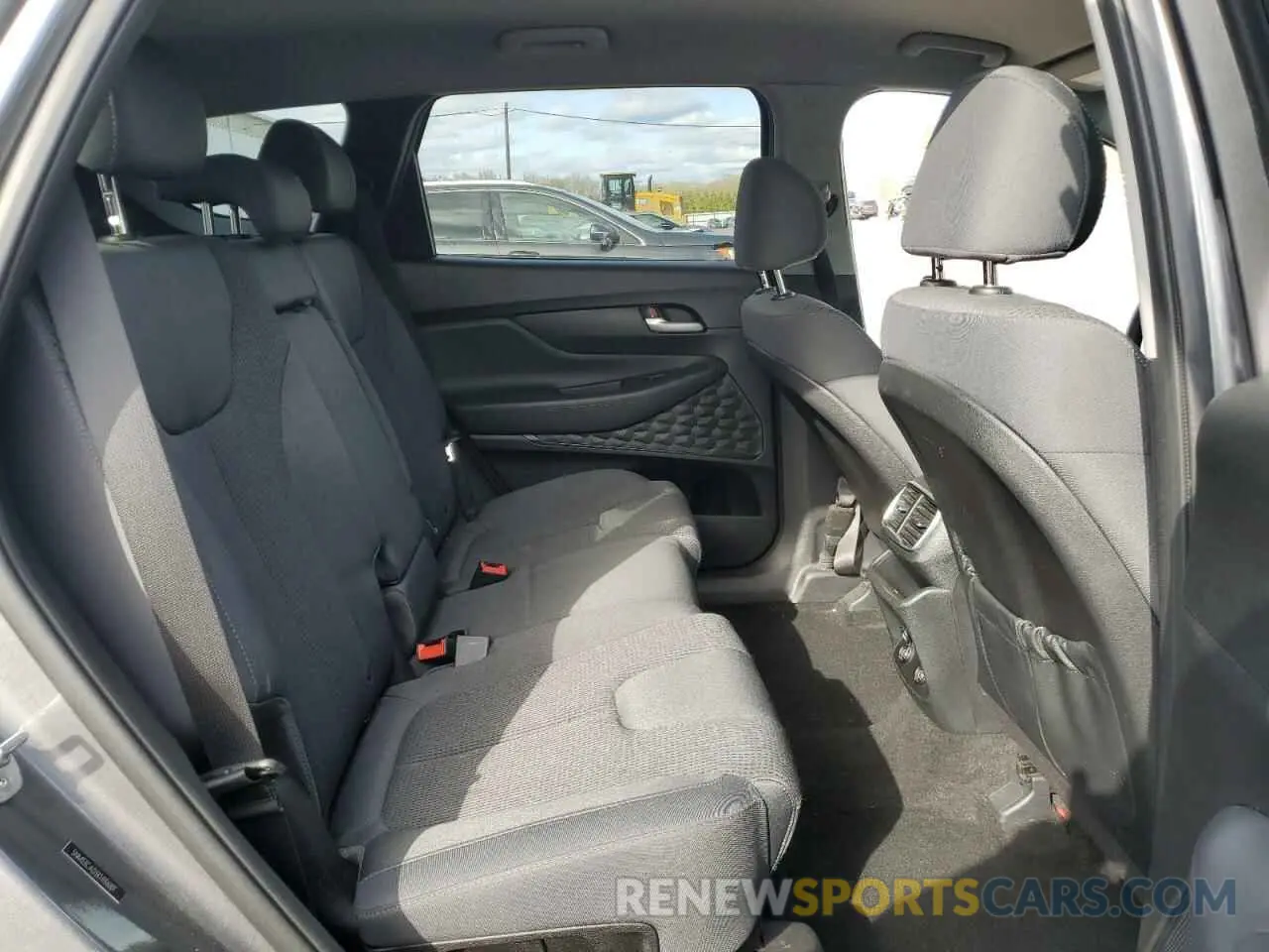 10 fotografías del automóvil dañado 5NMS3CAD3KH136001 HYUNDAI SANTA FE 2019