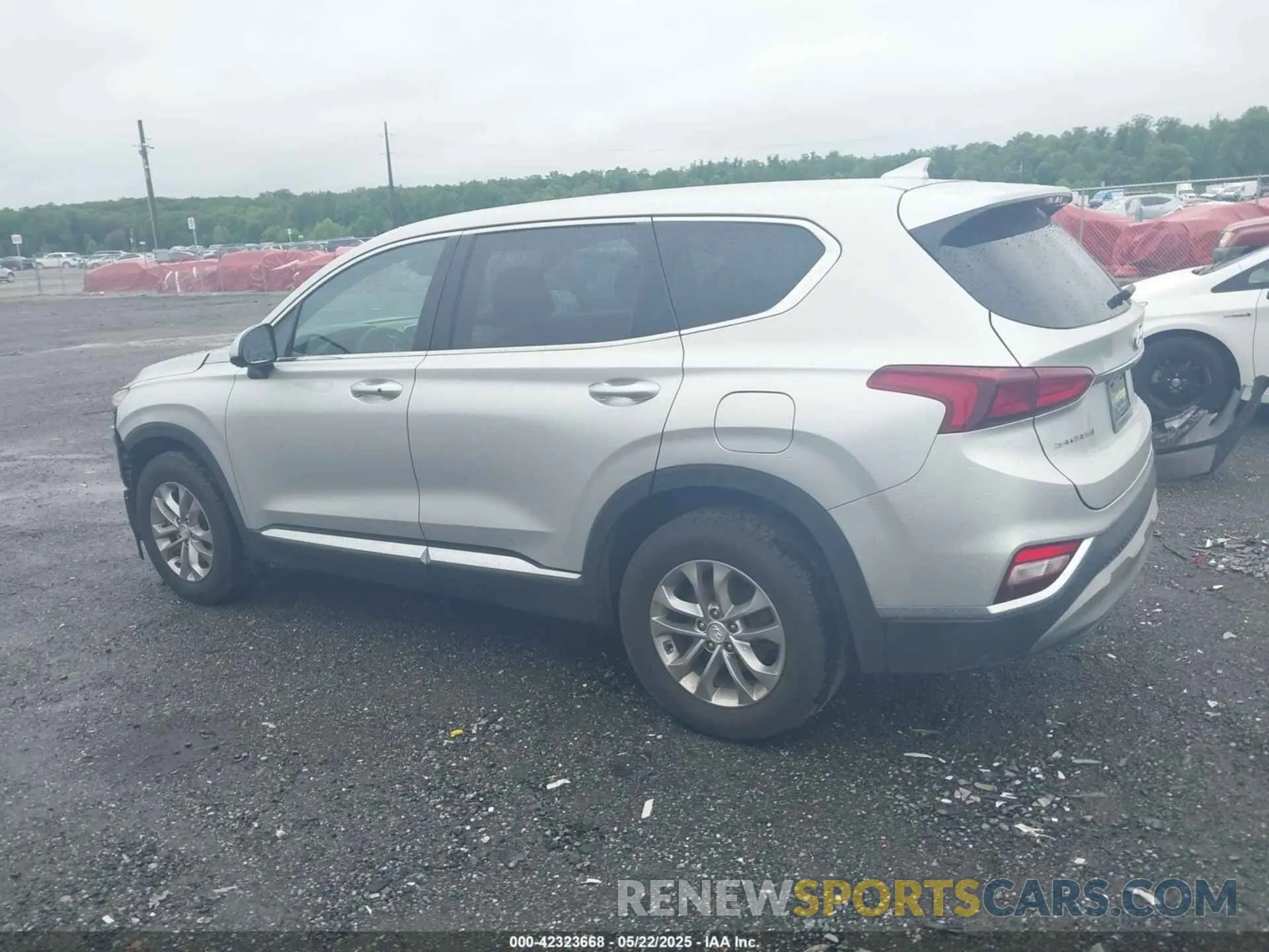 14 fotografías del automóvil dañado 5NMS3CAD3KH136340 HYUNDAI SANTA FE 2019
