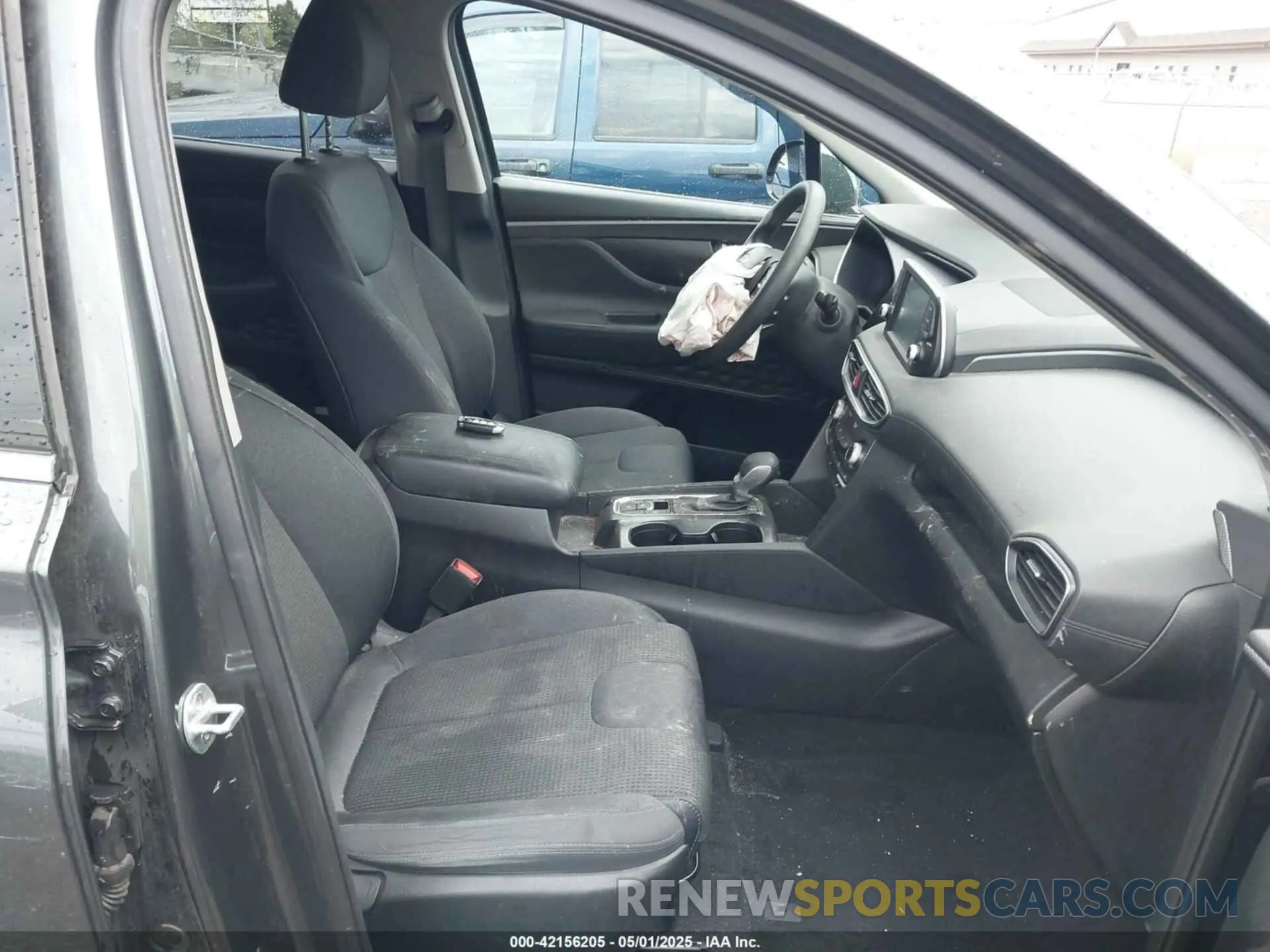 5 fotografías del automóvil dañado 5NMS3CAD4KH075239 HYUNDAI SANTA FE 2019