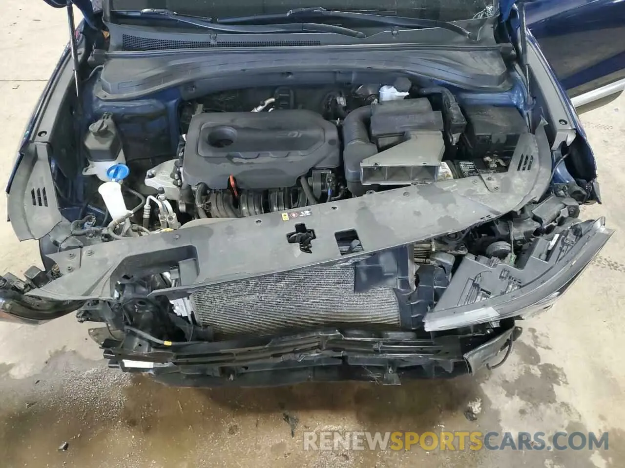 13 fotografías del automóvil dañado 5NMS3CAD4KH076391 HYUNDAI SANTA FE 2019