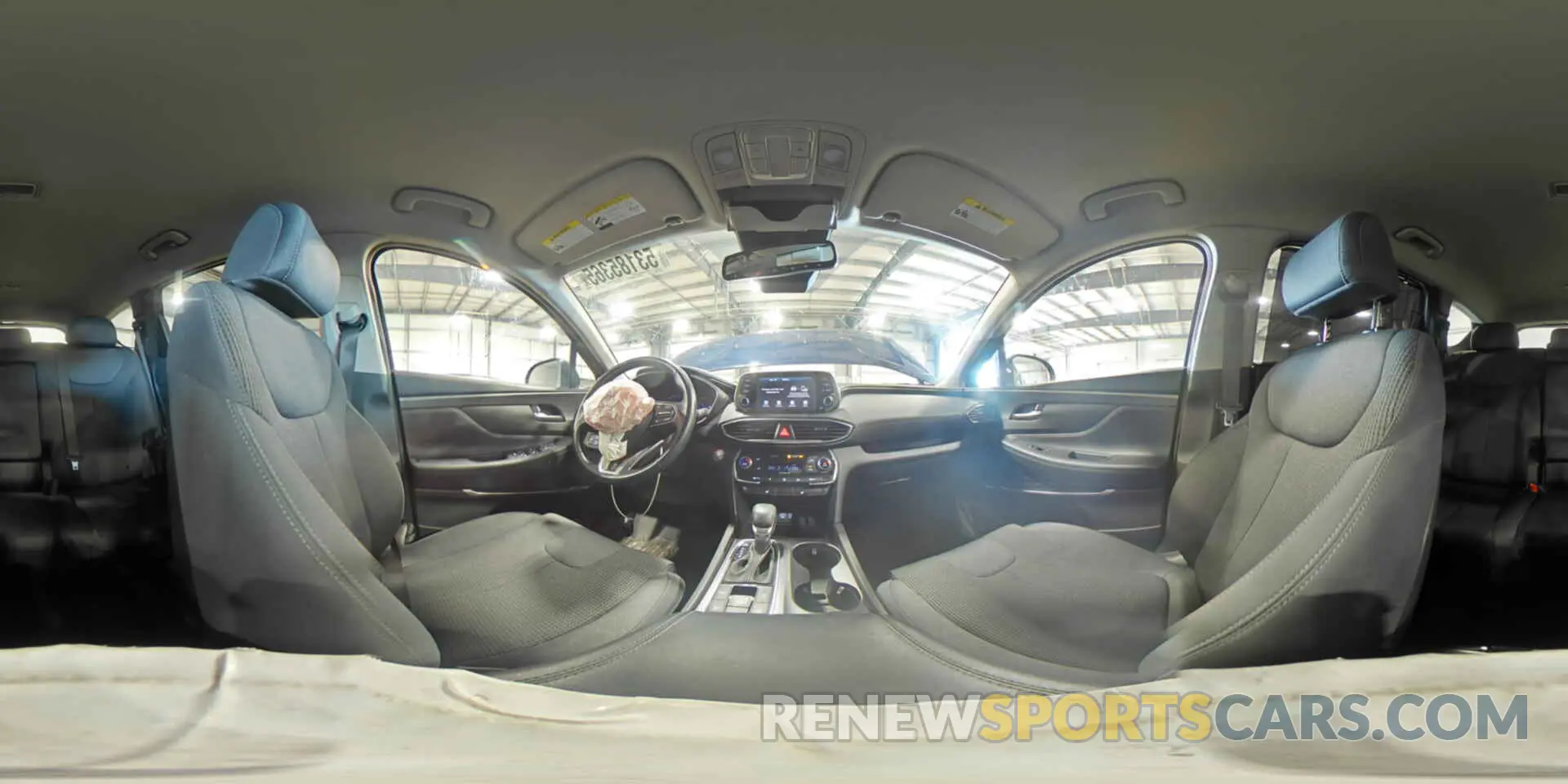 16 fotografías del automóvil dañado 5NMS3CAD4KH076391 HYUNDAI SANTA FE 2019