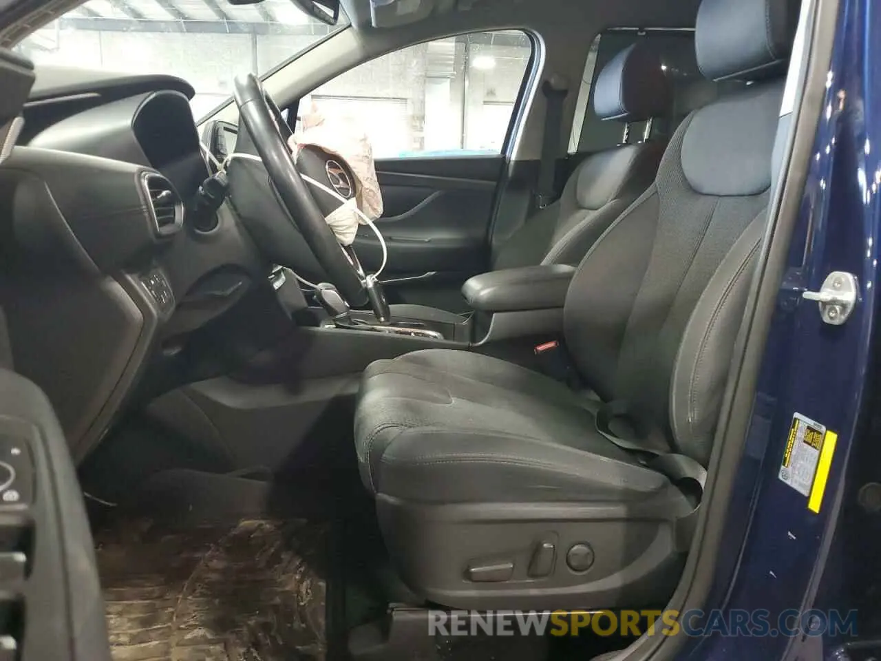 7 fotografías del automóvil dañado 5NMS3CAD4KH076391 HYUNDAI SANTA FE 2019