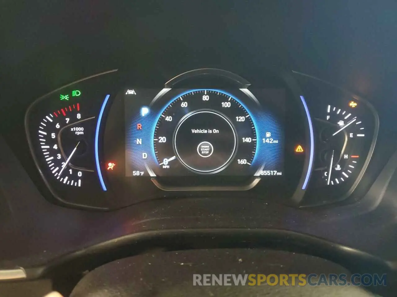 9 fotografías del automóvil dañado 5NMS3CAD4KH076391 HYUNDAI SANTA FE 2019