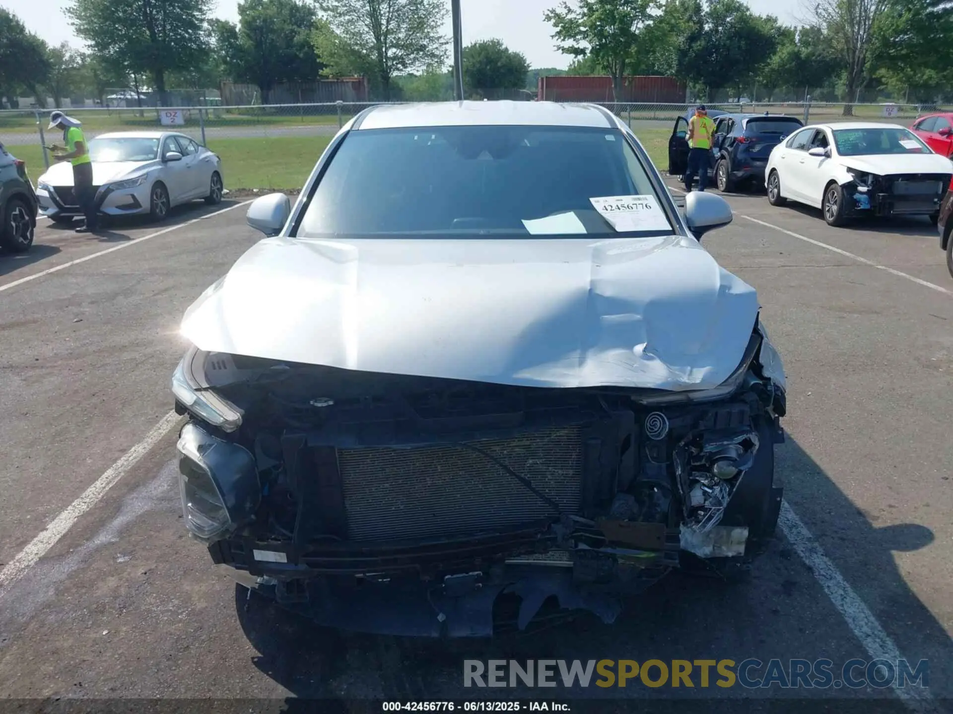 12 fotografías del automóvil dañado 5NMS3CAD4KH095474 HYUNDAI SANTA FE 2019