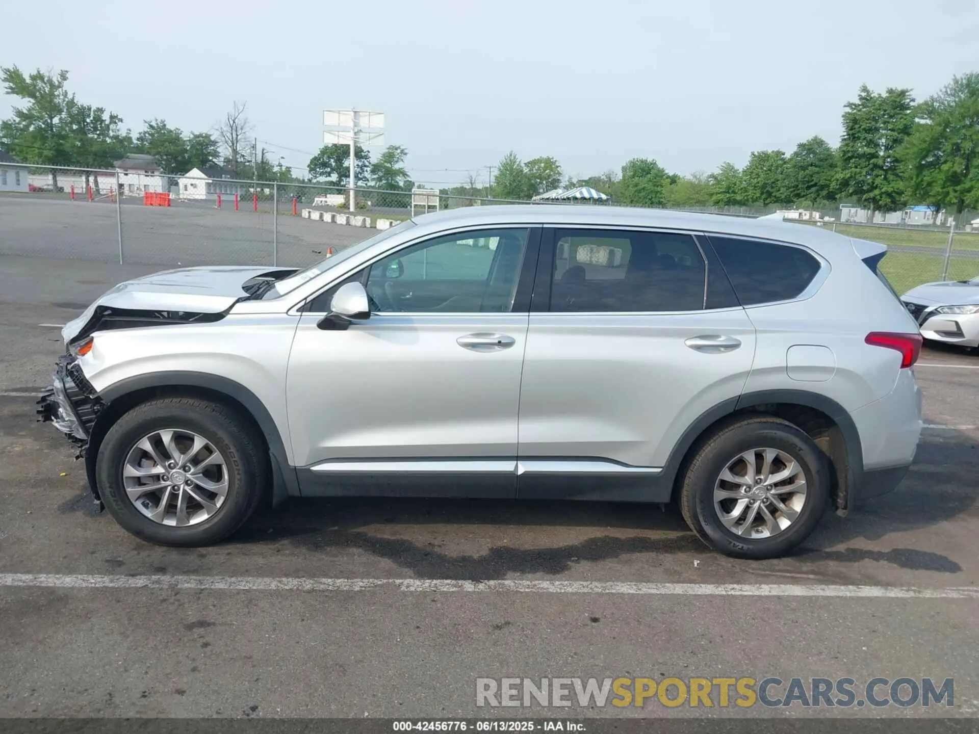 14 fotografías del automóvil dañado 5NMS3CAD4KH095474 HYUNDAI SANTA FE 2019