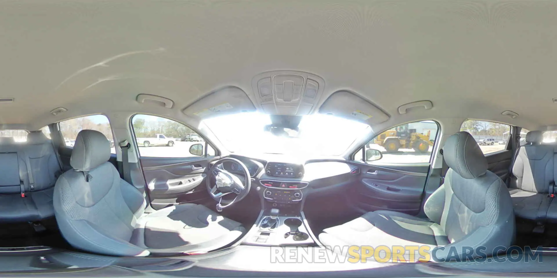15 fotografías del automóvil dañado 5NMS3CAD5KH001232 HYUNDAI SANTA FE 2019