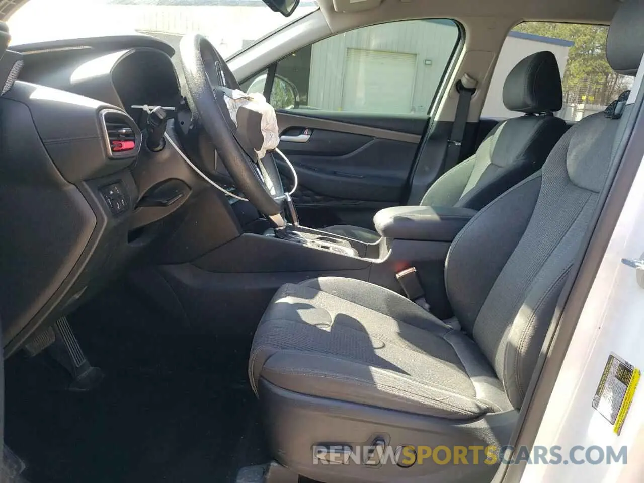 7 fotografías del automóvil dañado 5NMS3CAD5KH001232 HYUNDAI SANTA FE 2019