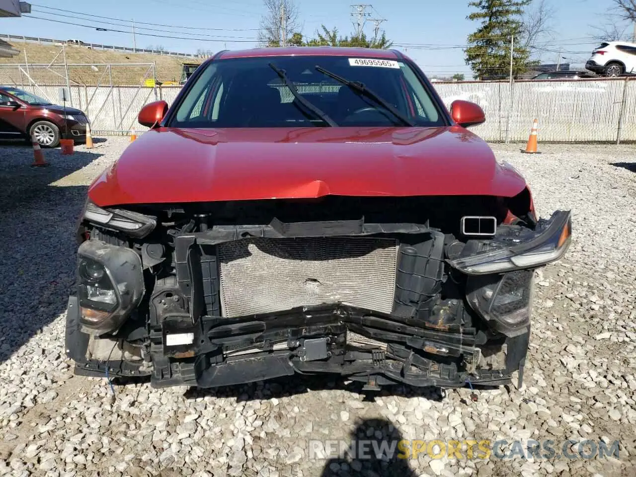 5 fotografías del automóvil dañado 5NMS3CAD5KH029130 HYUNDAI SANTA FE 2019