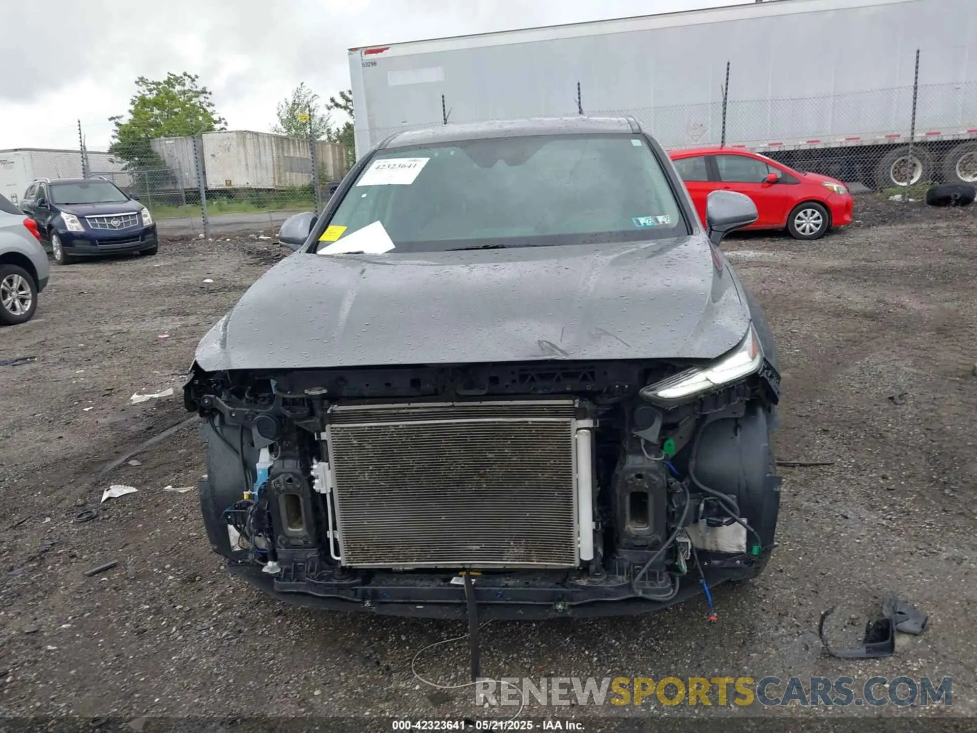 13 fotografías del automóvil dañado 5NMS3CAD7KH035429 HYUNDAI SANTA FE 2019