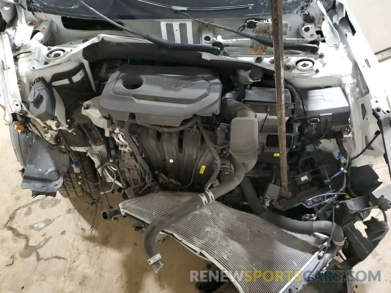 12 fotografías del automóvil dañado 5NMS3CAD9KH007194 HYUNDAI SANTA FE 2019