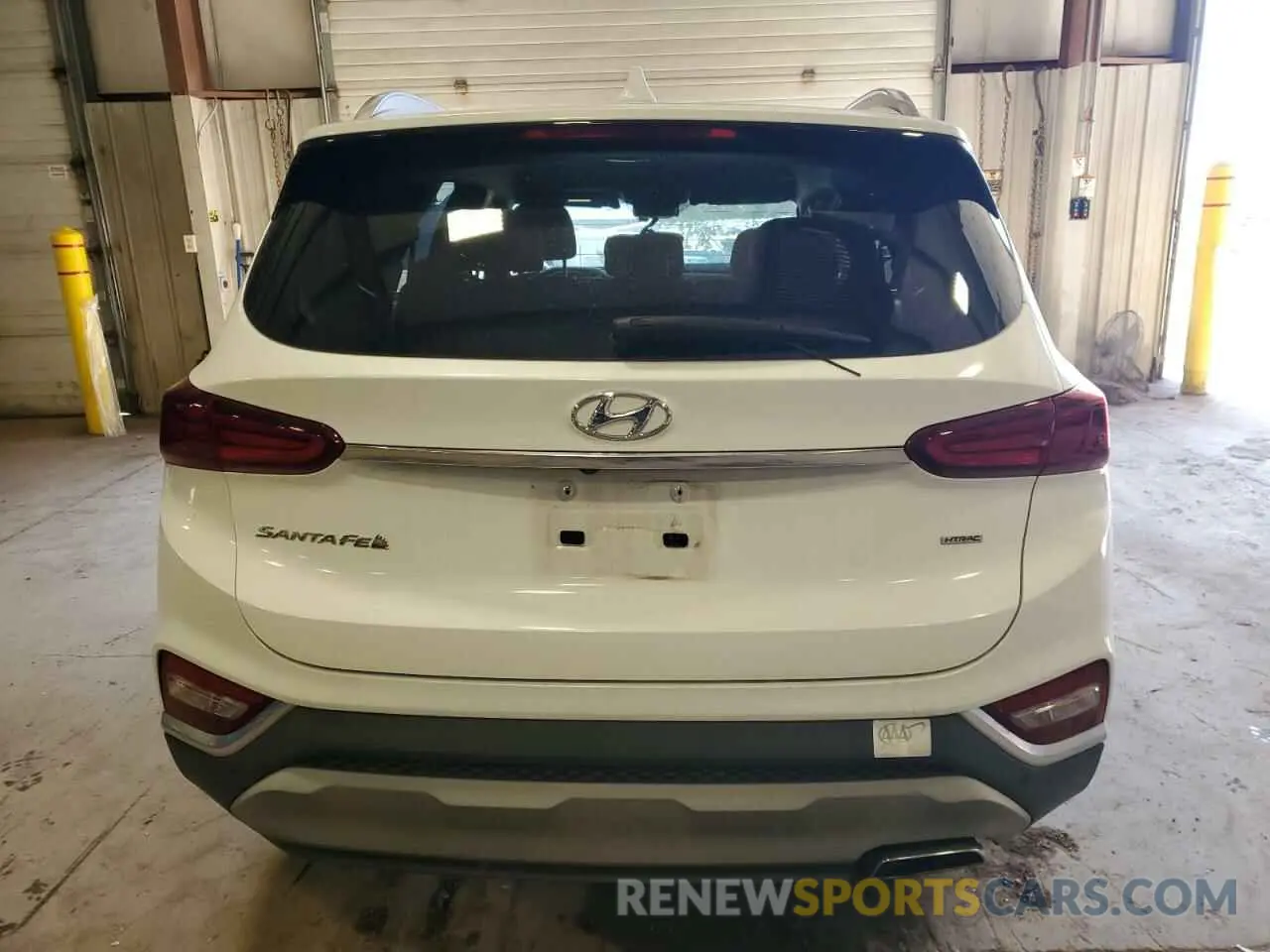 6 fotografías del automóvil dañado 5NMS3CAD9KH007194 HYUNDAI SANTA FE 2019