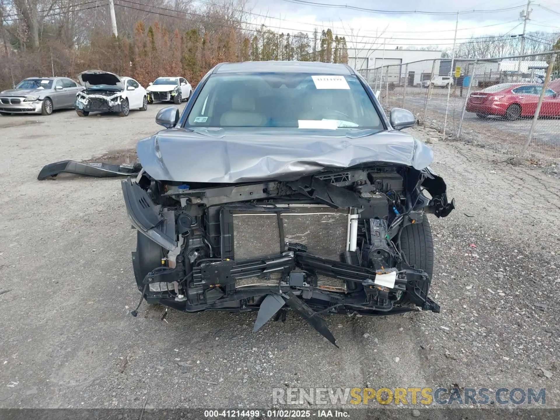 13 fotografías del automóvil dañado 5NMS3CADXKH043282 HYUNDAI SANTA FE 2019