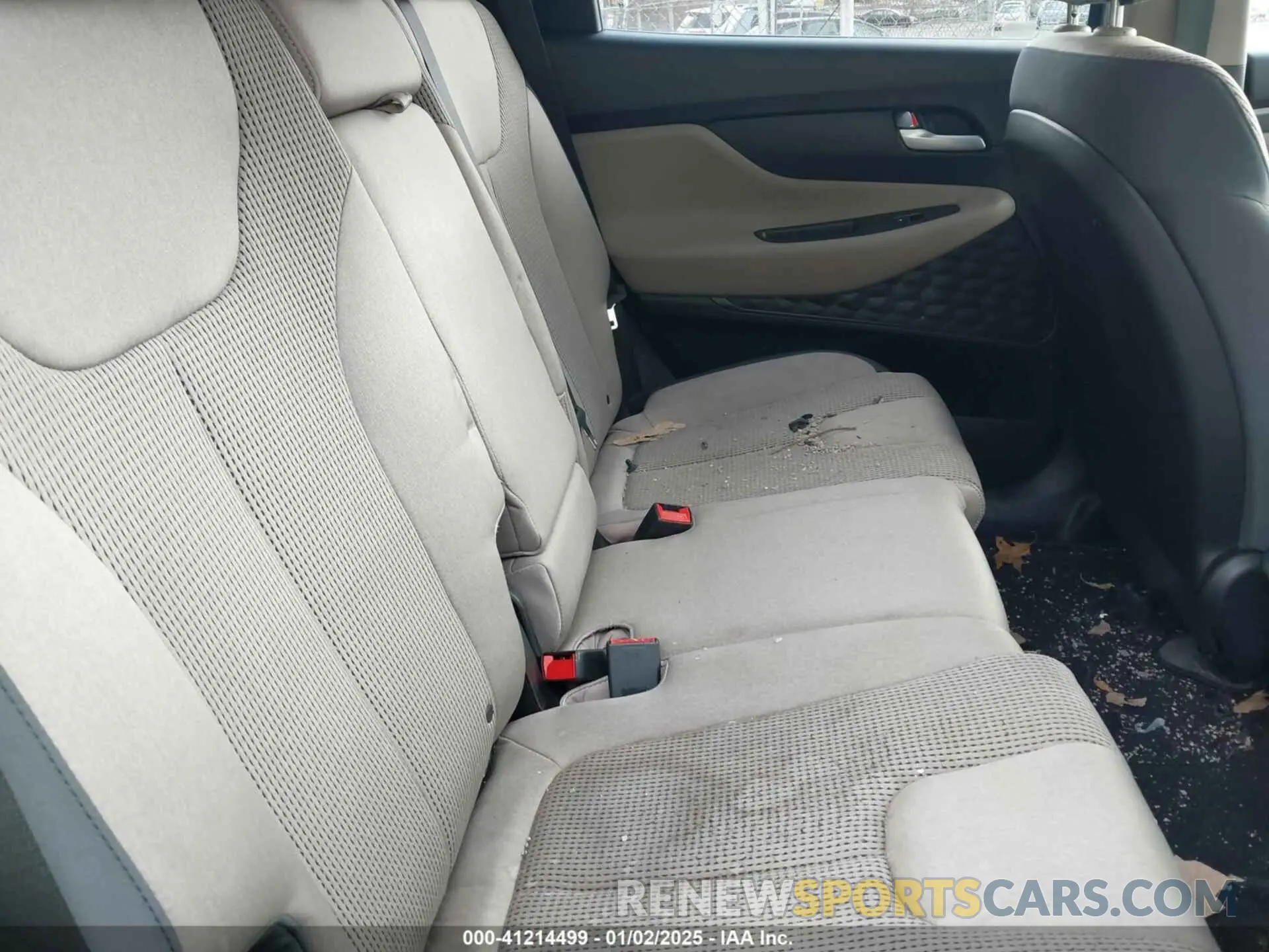 8 fotografías del automóvil dañado 5NMS3CADXKH043282 HYUNDAI SANTA FE 2019