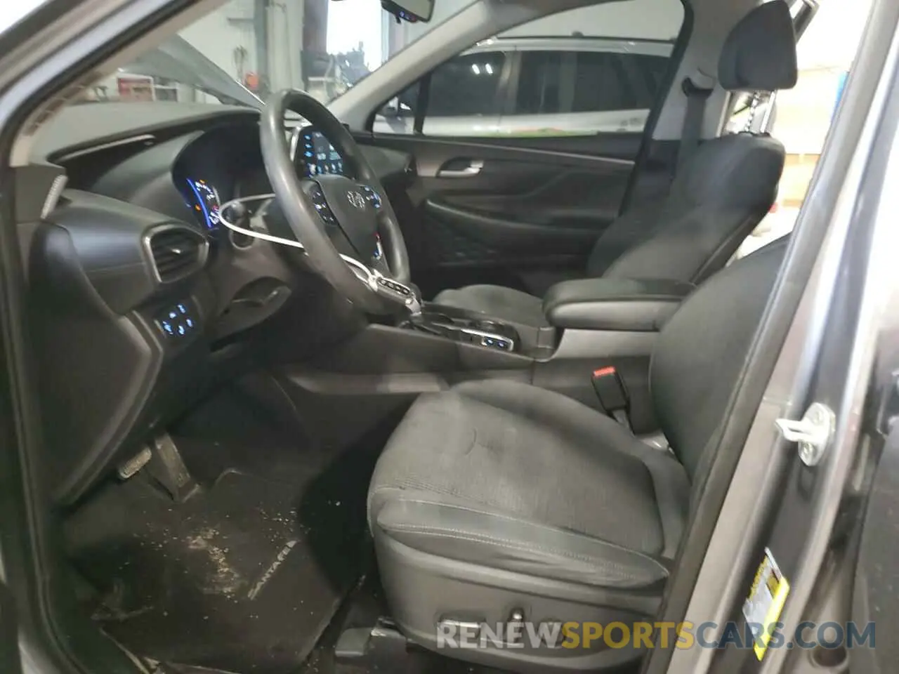 7 fotografías del automóvil dañado 5NMS3CADXKH073317 HYUNDAI SANTA FE 2019