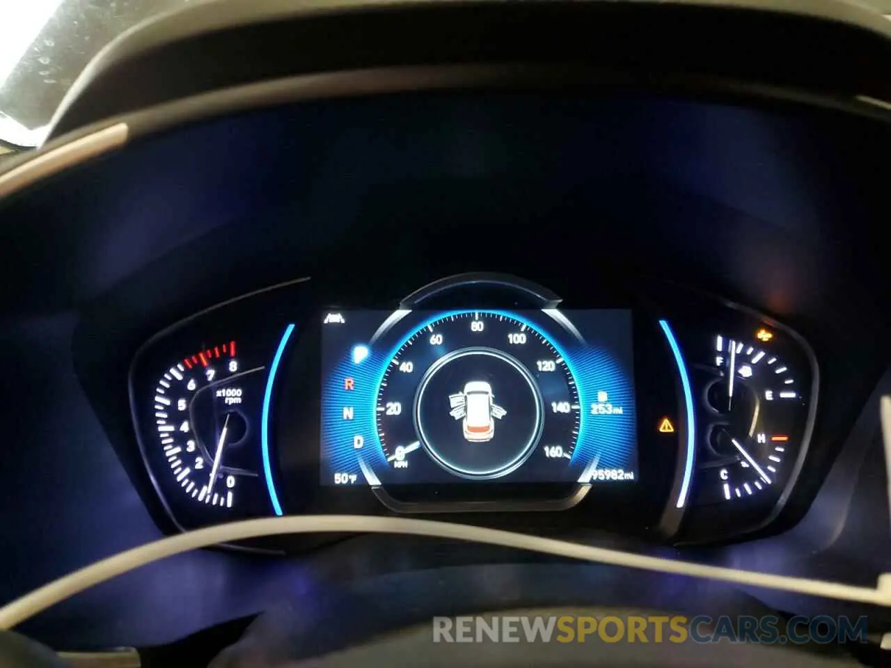 9 fotografías del automóvil dañado 5NMS3CADXKH073317 HYUNDAI SANTA FE 2019