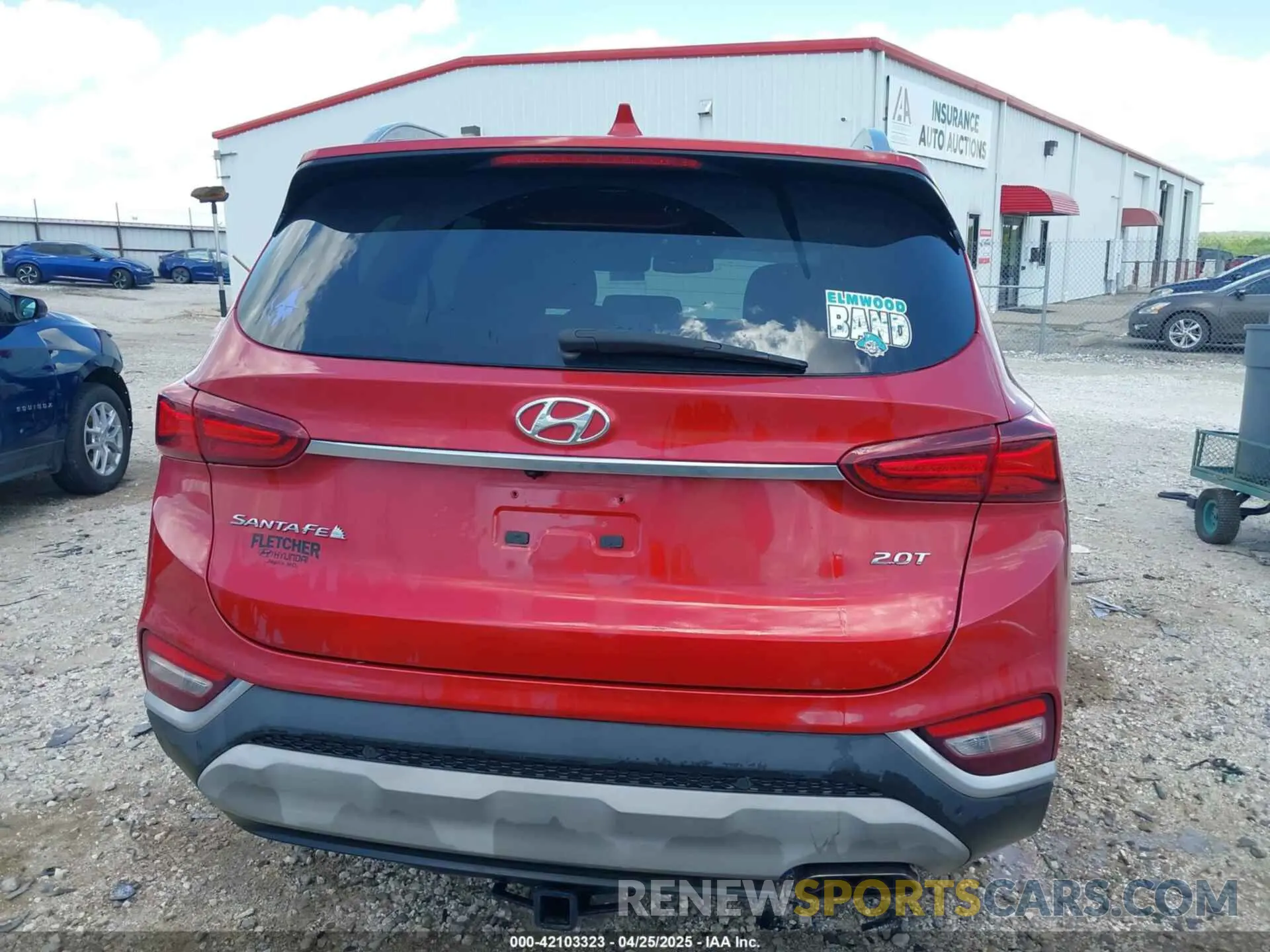 16 fotografías del automóvil dañado 5NMS53AA0KH103926 HYUNDAI SANTA FE 2019