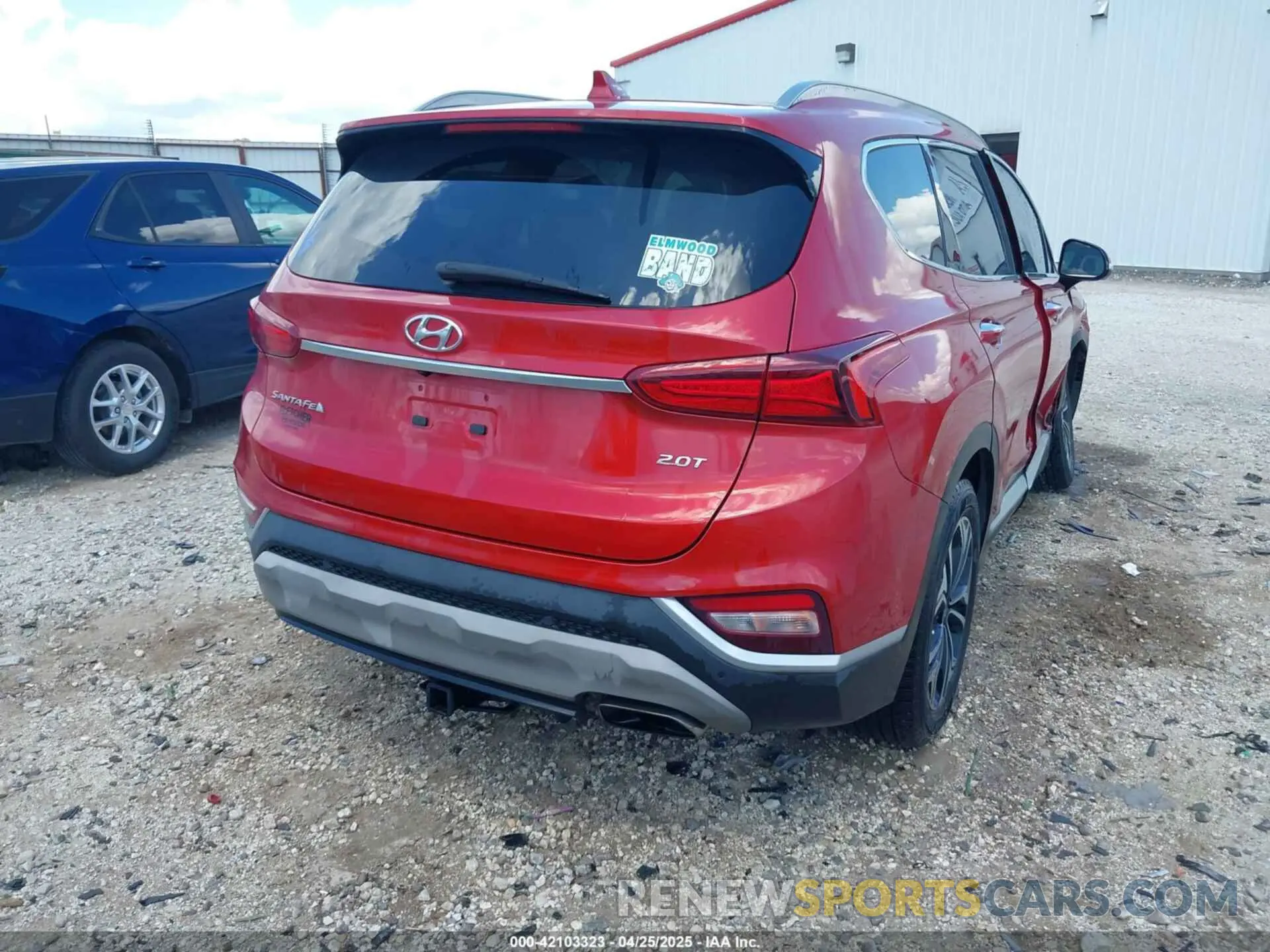 4 fotografías del automóvil dañado 5NMS53AA0KH103926 HYUNDAI SANTA FE 2019