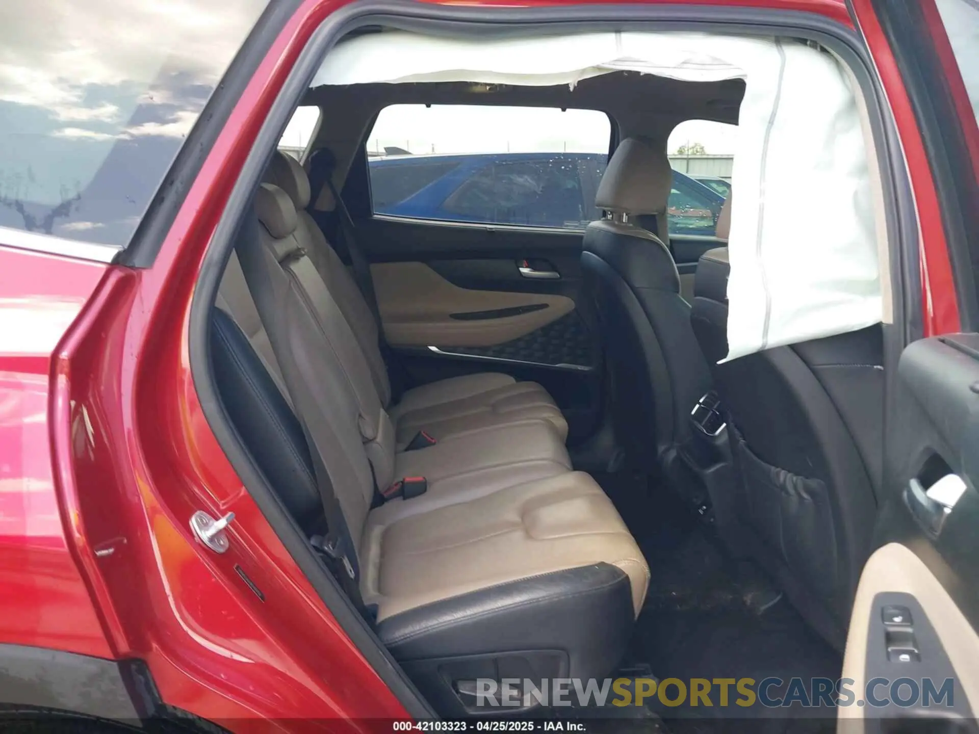 8 fotografías del automóvil dañado 5NMS53AA0KH103926 HYUNDAI SANTA FE 2019