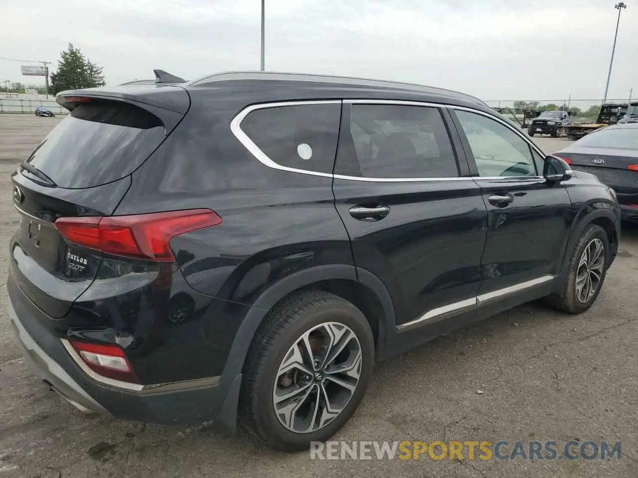 3 fotografías del automóvil dañado 5NMS53AA0KH111492 HYUNDAI SANTA FE 2019