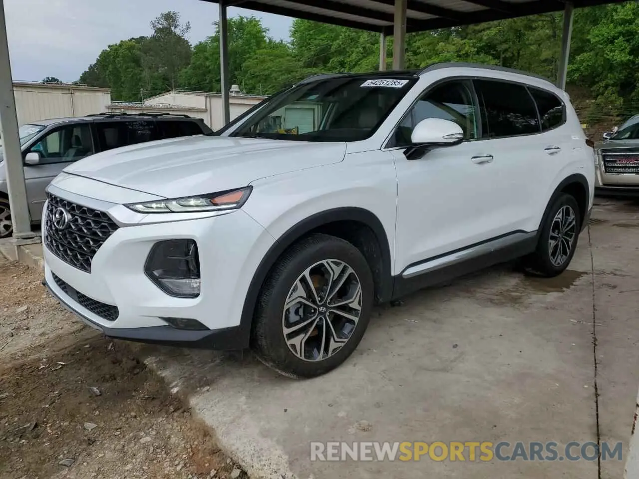 1 fotografías del automóvil dañado 5NMS53AA1KH033627 HYUNDAI SANTA FE 2019