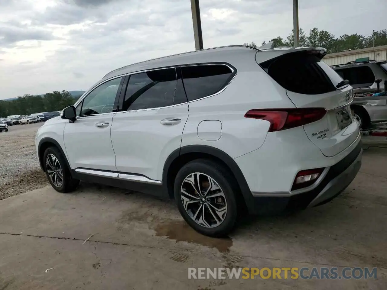 2 fotografías del automóvil dañado 5NMS53AA1KH033627 HYUNDAI SANTA FE 2019