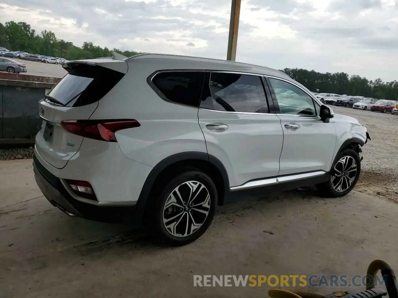3 fotografías del automóvil dañado 5NMS53AA1KH033627 HYUNDAI SANTA FE 2019