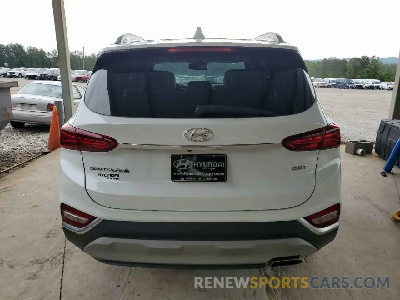 6 fotografías del automóvil dañado 5NMS53AA1KH033627 HYUNDAI SANTA FE 2019