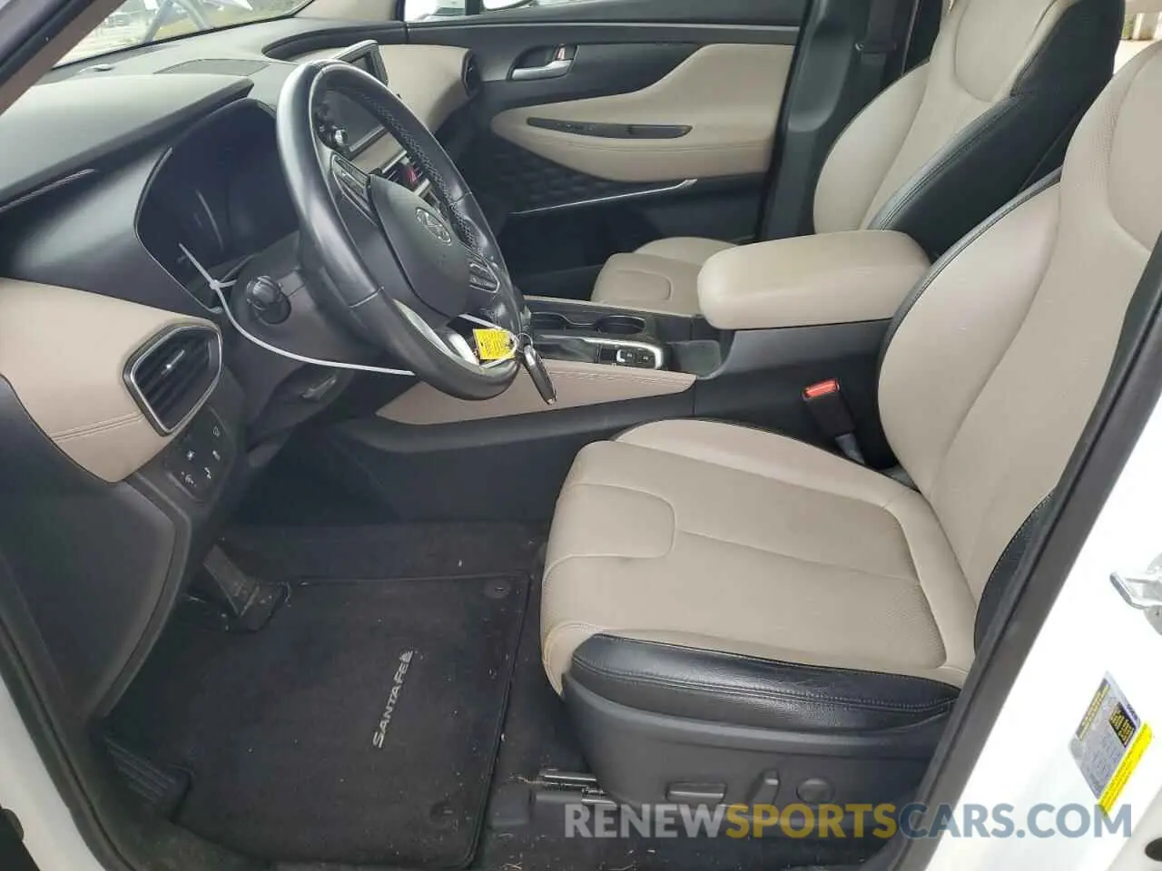 7 fotografías del automóvil dañado 5NMS53AA1KH033627 HYUNDAI SANTA FE 2019